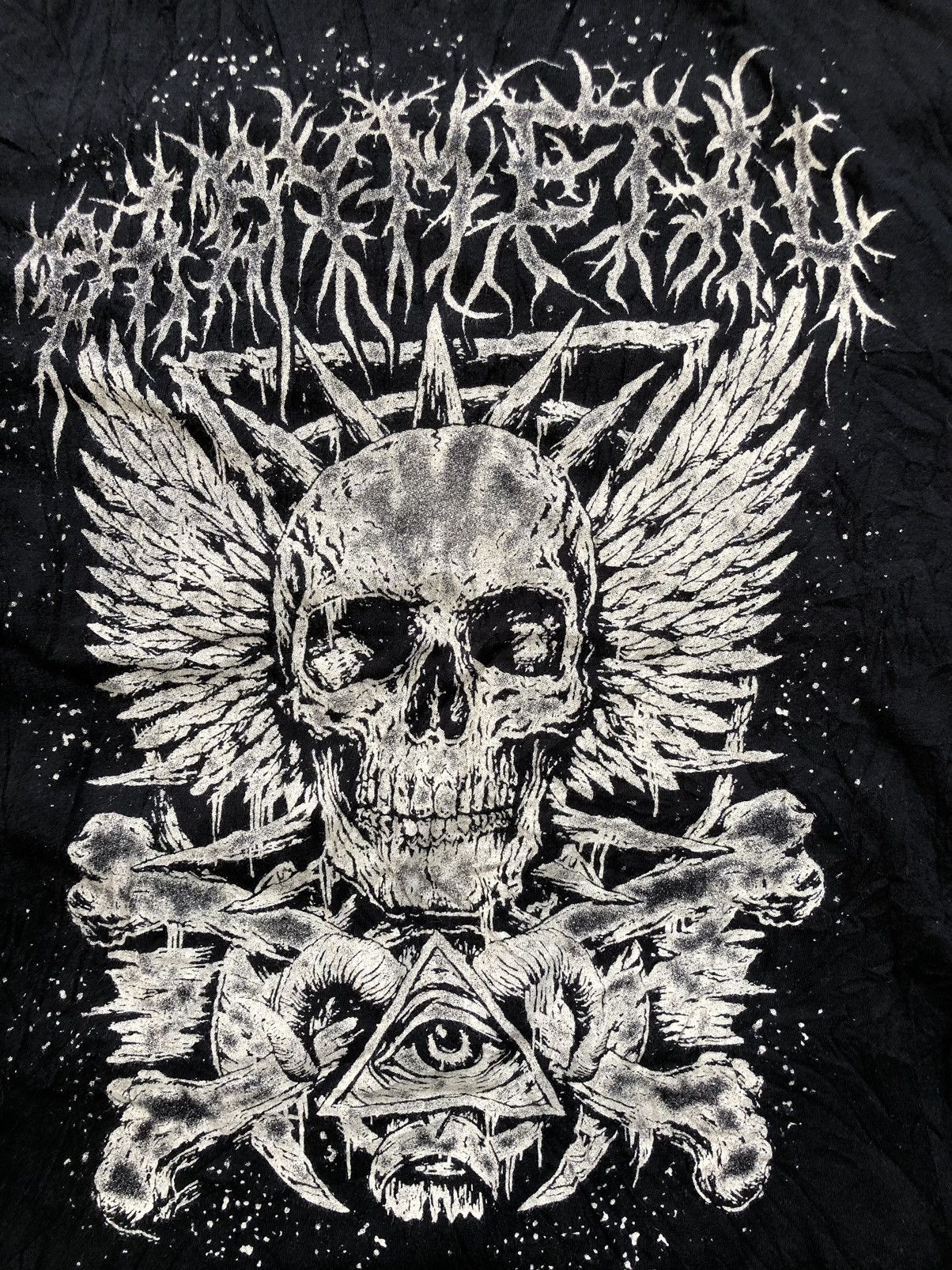 Band Tees × Japanese Brand × Vintage Vintage Y2K Baby Metal Rock Band Tshirt Size US L / EU 52-54 / 3 - 4 Thumbnail