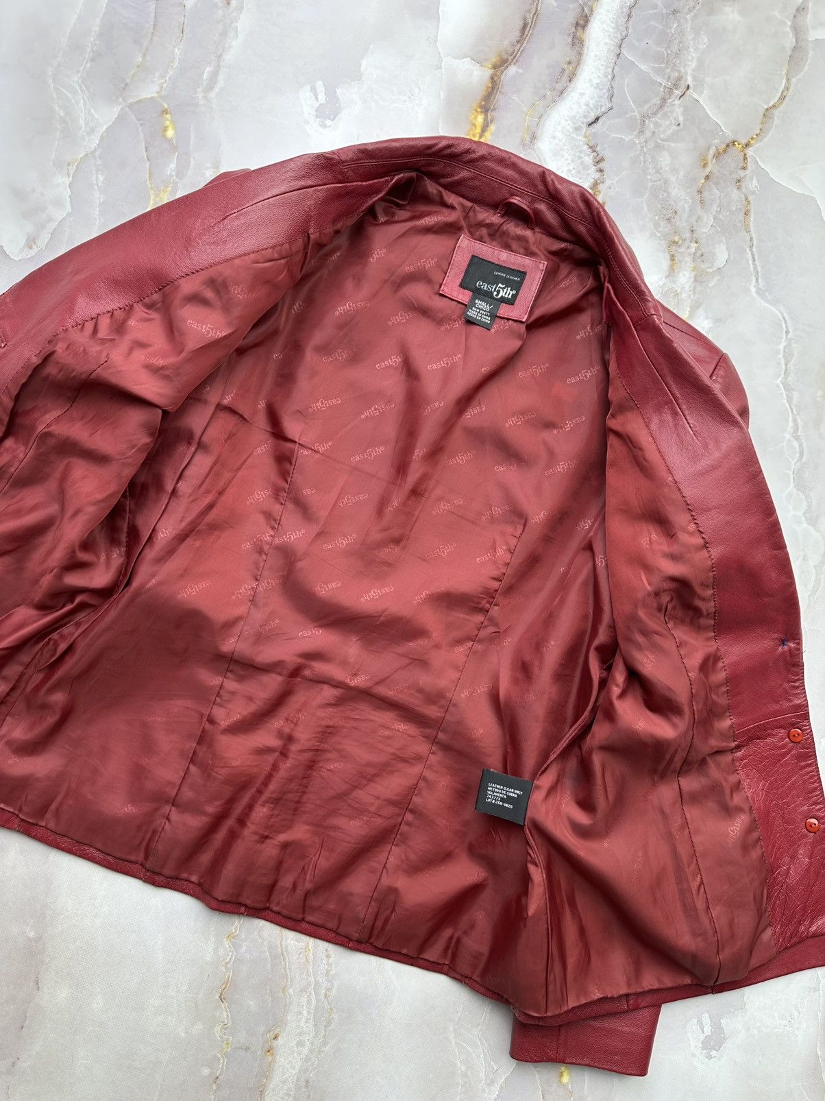 Japanese Brand Vintage Leather Jacket Size S / US 4 / IT 40 - 8 Thumbnail