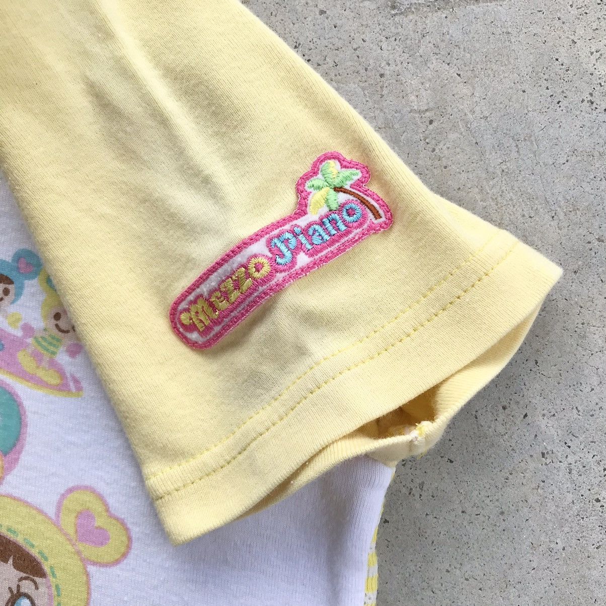 Angel Blue 2000's Mezzo Piano Super Lovers Baby Tee / Crop Top T-Shirt Size ONE SIZE - 8 Thumbnail
