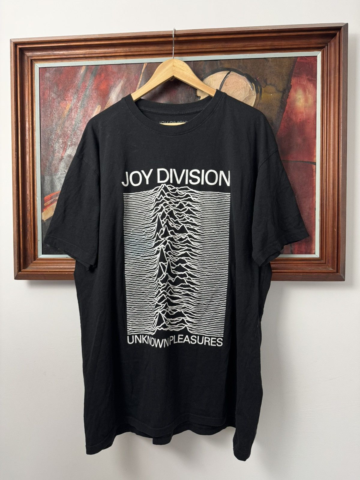 Band Tees Joy Division unknown pleasures T-shirt oversize iconic print Size US XXL / EU 58 / 5 - 1 Thumbnail