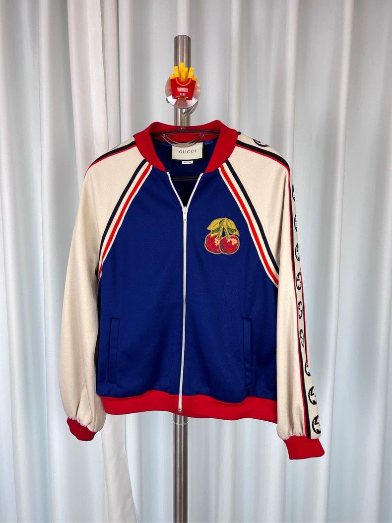 Gucci Gucci Cherry string label jacket 2504-Nextarrow Size US S / EU 44-46 / 1 - 1 Thumbnail