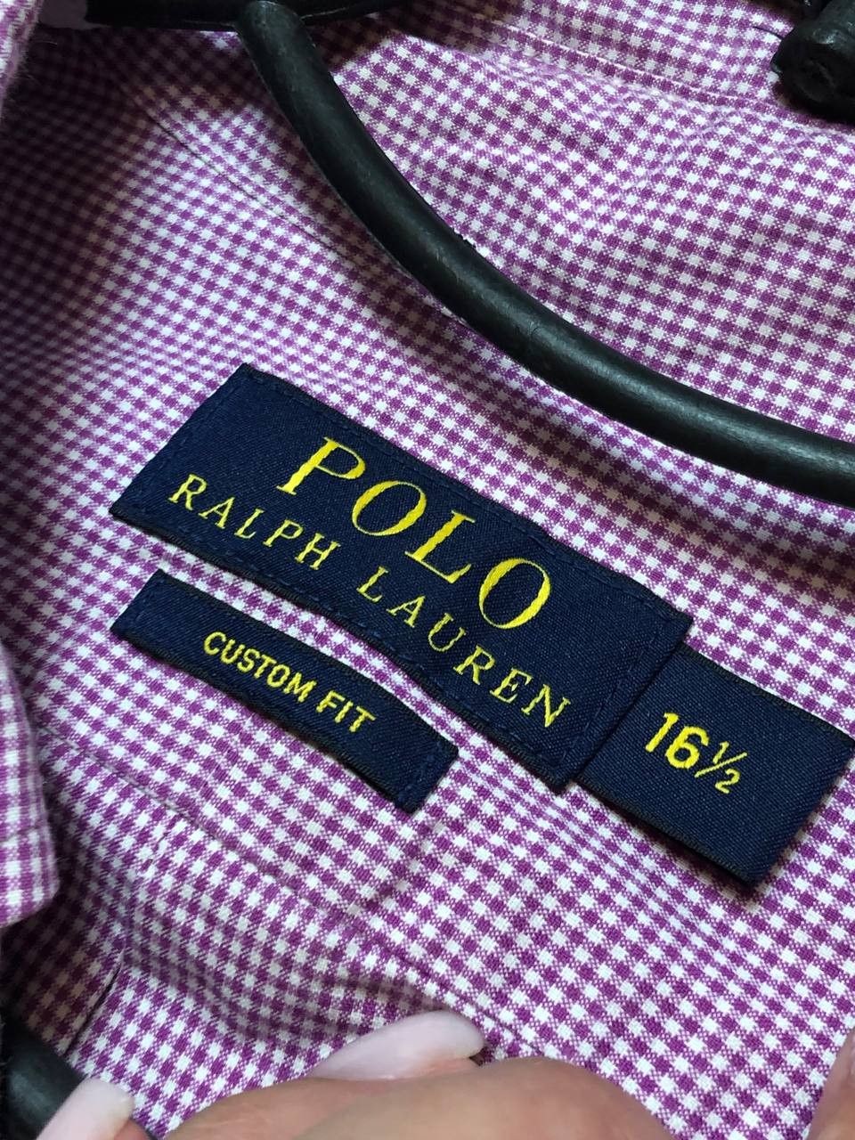 Polo Ralph Lauren Vintage Polo Ralph Lauren Custom Fit Button Up Shirt Size L Size US L / EU 52-54 / 3 - 2 Thumbnail