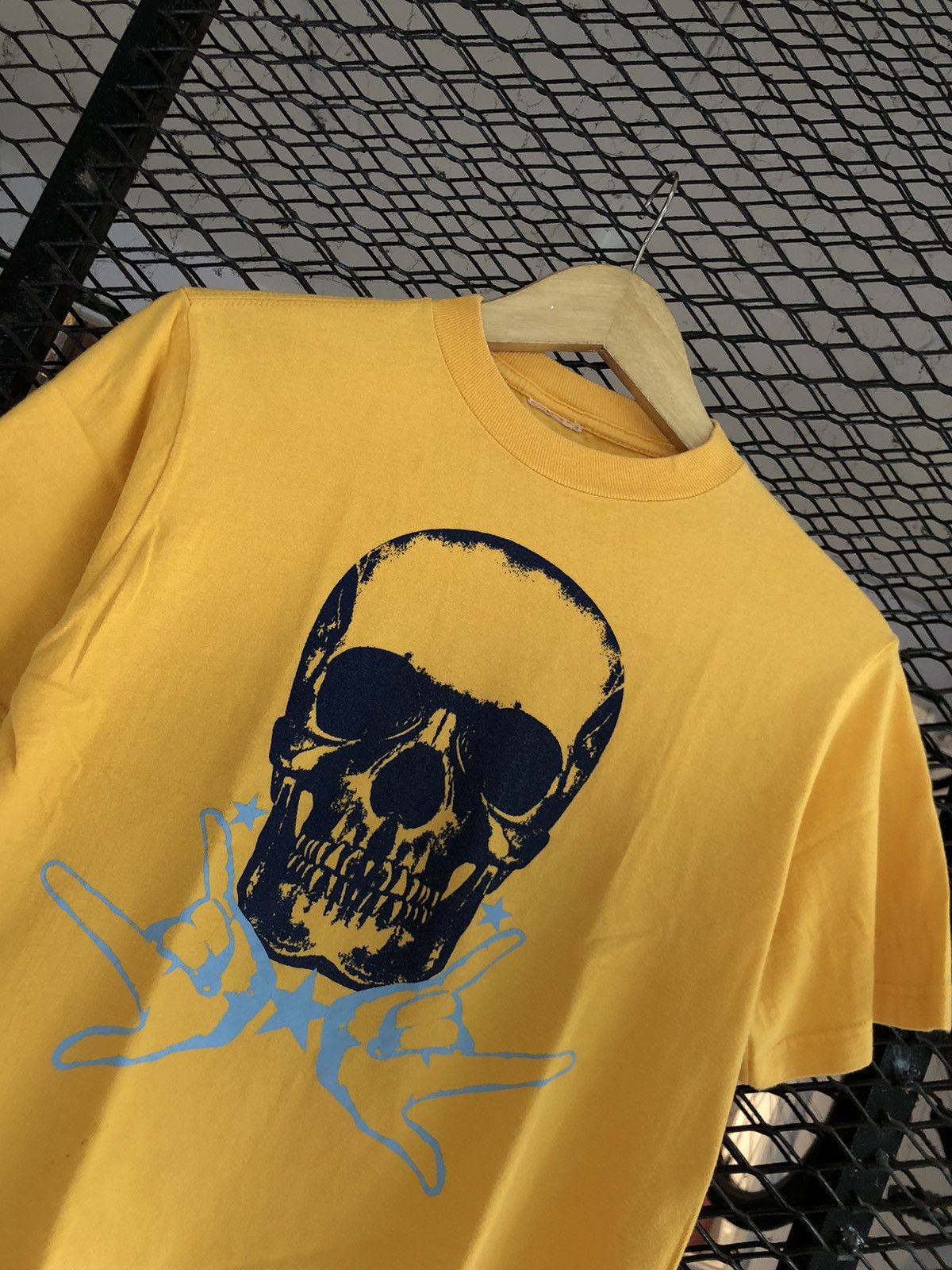 Hysteric Glamour × Japanese Brand × Vintage JAPANESE STYLE PUNK SKULL SHIRT Size US S / EU 44-46 / 1 - 2 Thumbnail