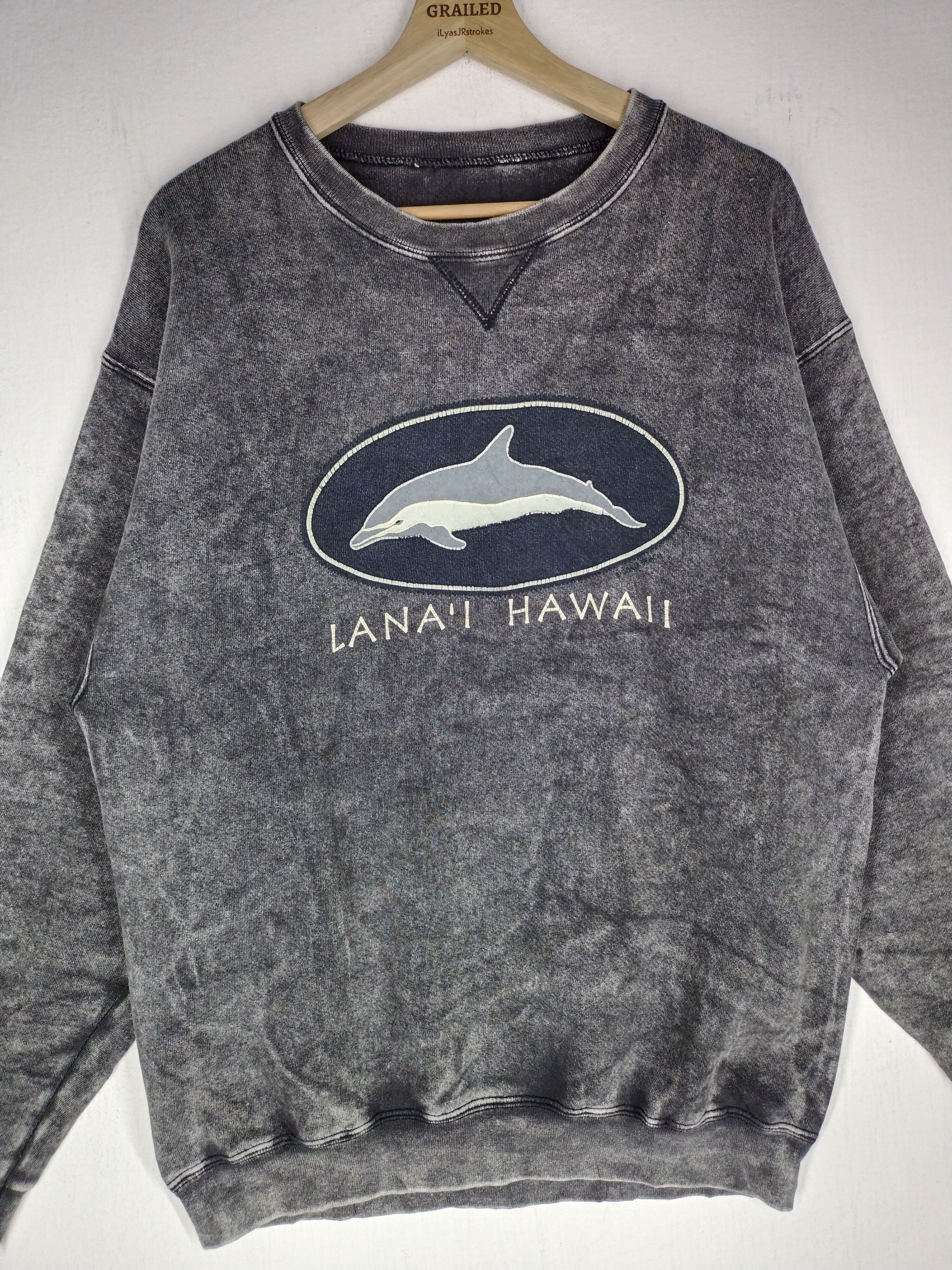 Sun Surf × Vintage 🔥 Vtg Lana'i Hawaii Dolphin Sun Surf Sweatshirt Size US M / EU 48-50 / 2 - 5 Thumbnail