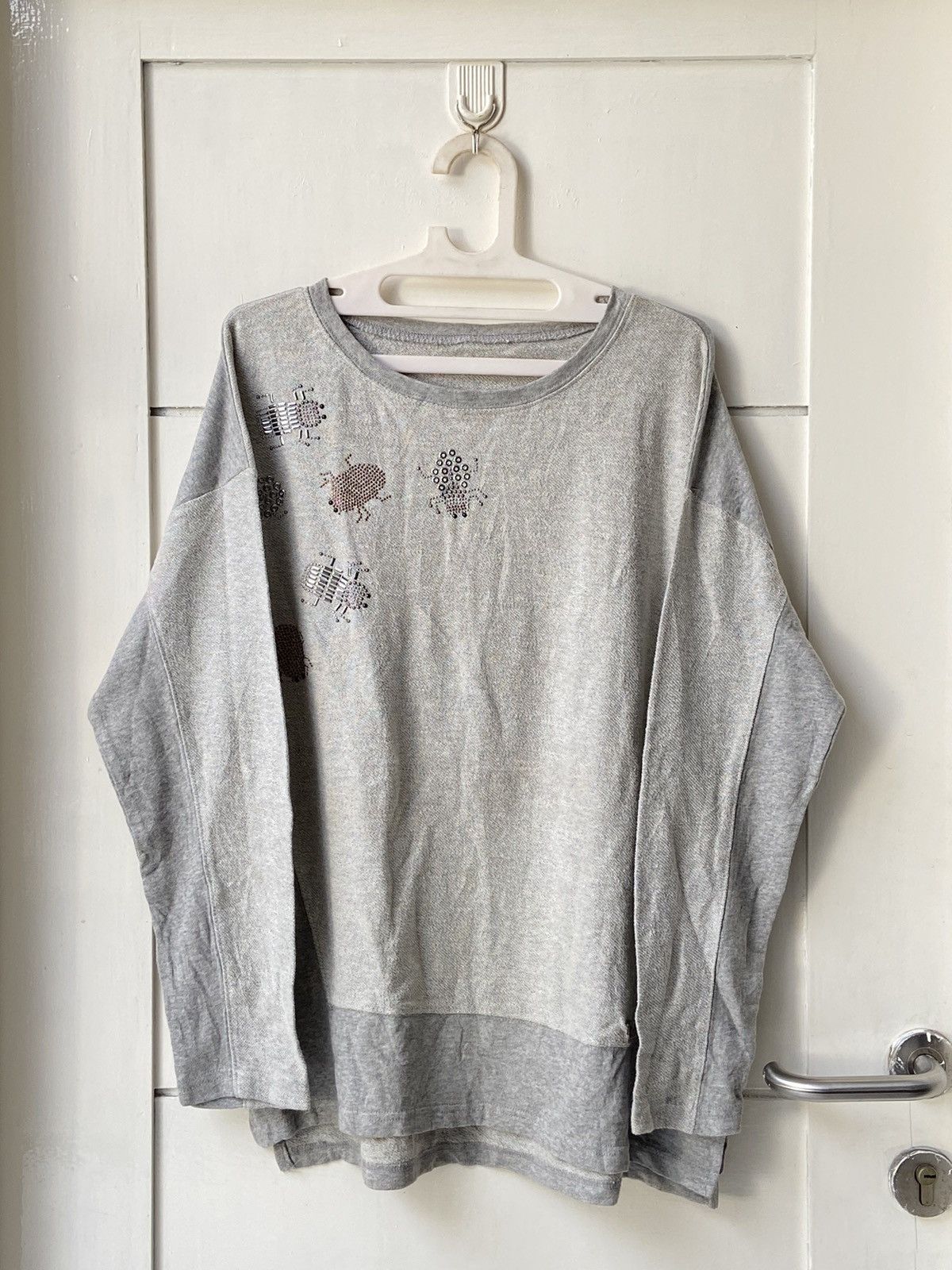 Designer × Japanese Brand EUDON CHOI Grey T-shirt Size US L / EU 52-54 / 3 - 10 Thumbnail