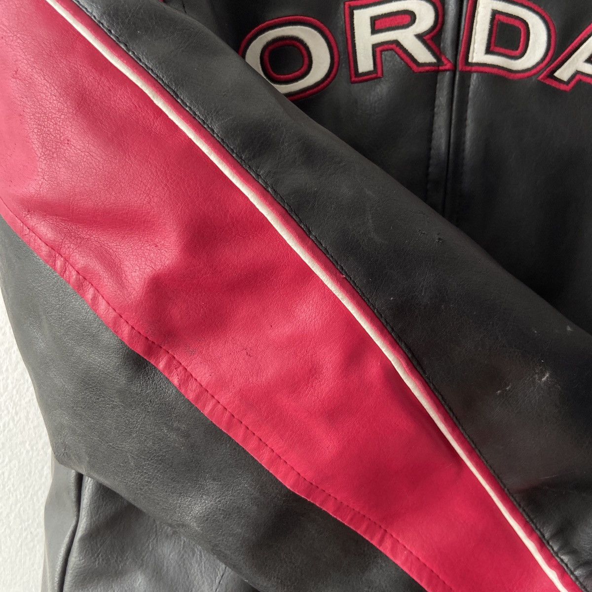 Jordan Brand Michael Jordan Vintage Leather Bomber Jacket Size US S / EU 44-46 / 1 - 10 Thumbnail