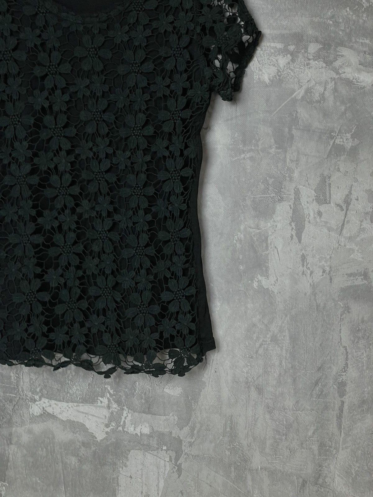 Dolce & Gabbana × Vintage VINTAGE DOLCE AND GABBANA FLOWERS Y2K BLACK T SHIRT Size M / US 6-8 / IT 42-44 - 6 Thumbnail