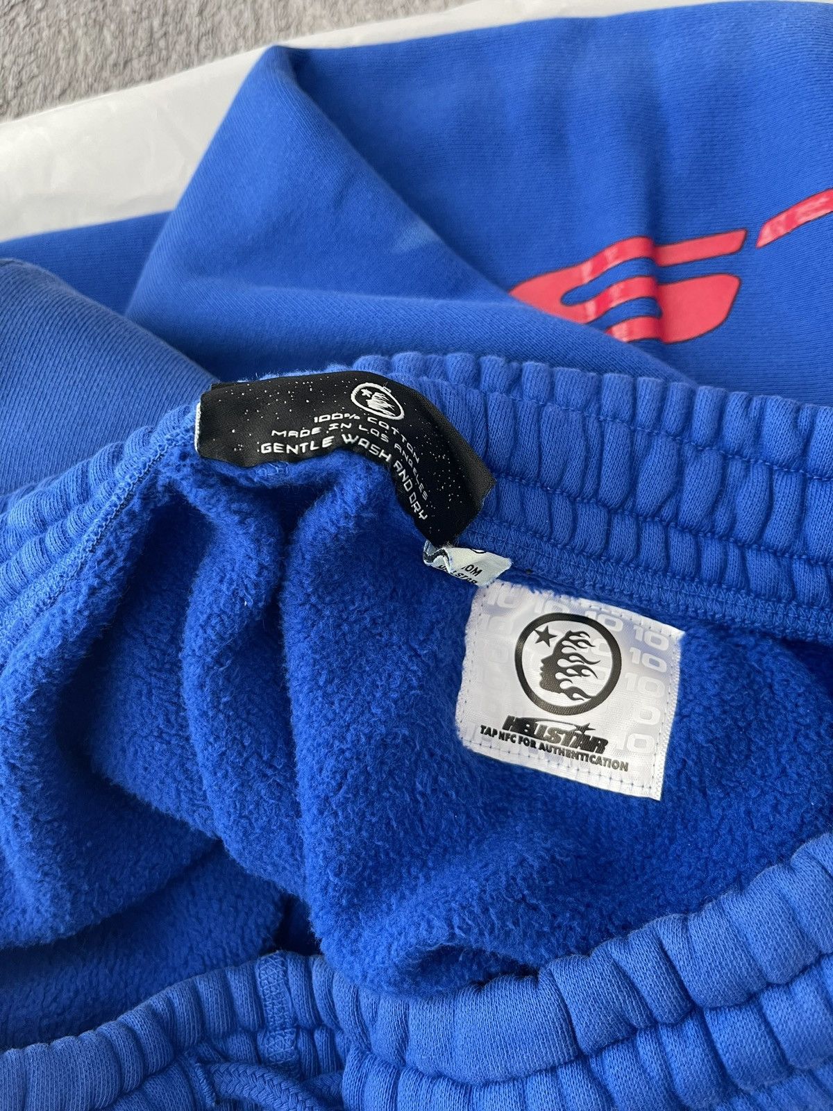 HELLSTAR Blue Hellstar Sports Sweats Size US 33 - 7 Thumbnail