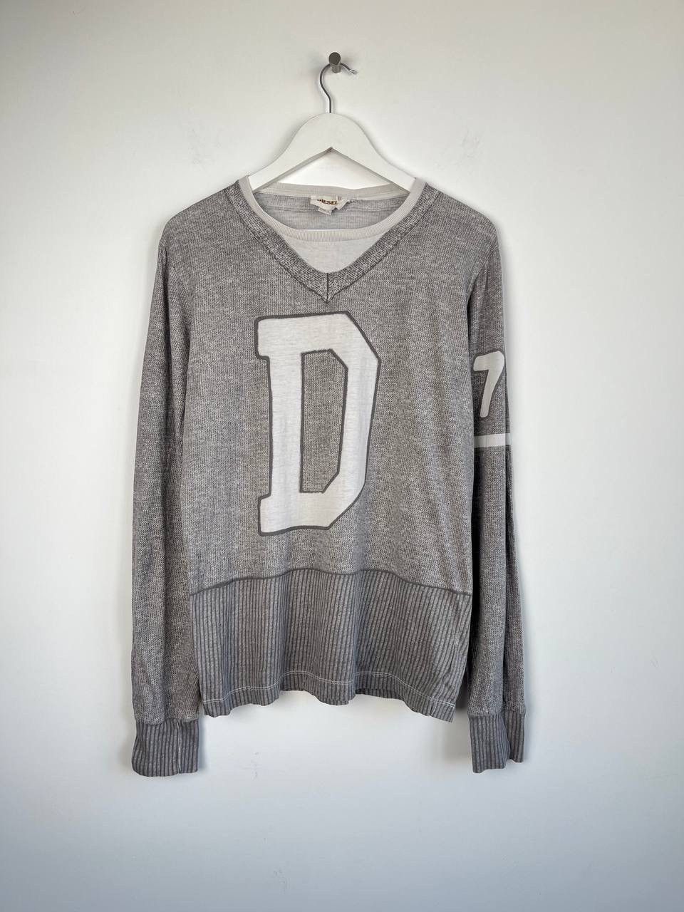 Diesel Diesel Trompe Loeil Sweater Longsleeve Size US L / EU 52-54 / 3 - 1 Thumbnail