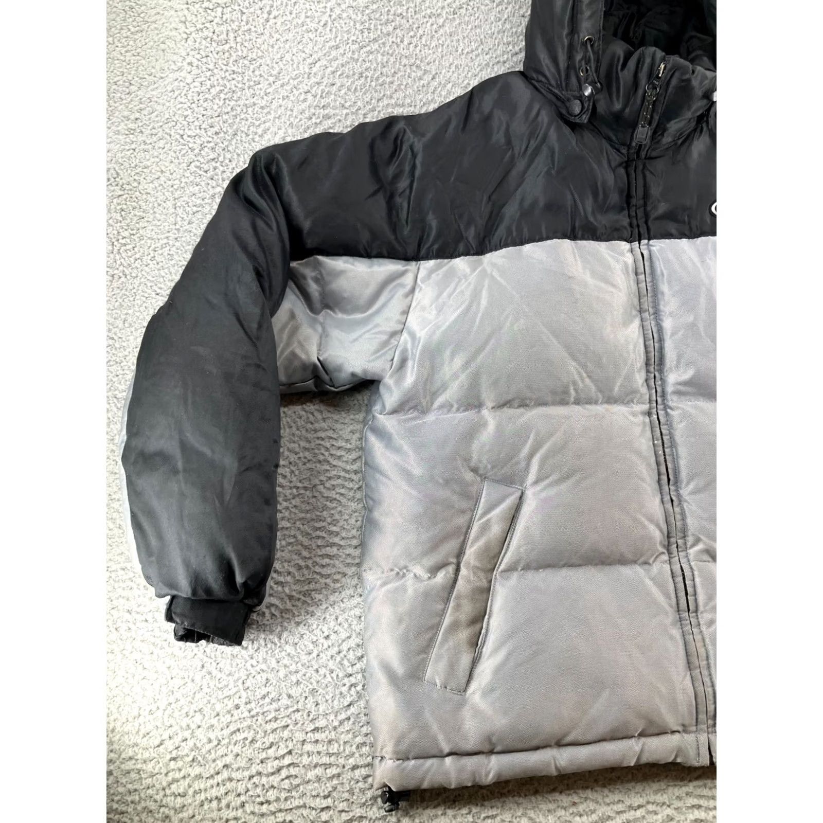 Eddie Bauer Eddie Bauer EBTek Puffer Jacket Mens Medium Gray Goose Down Heavyweight Jacket Size US M / EU 48-50 / 2 - 2 Thumbnail