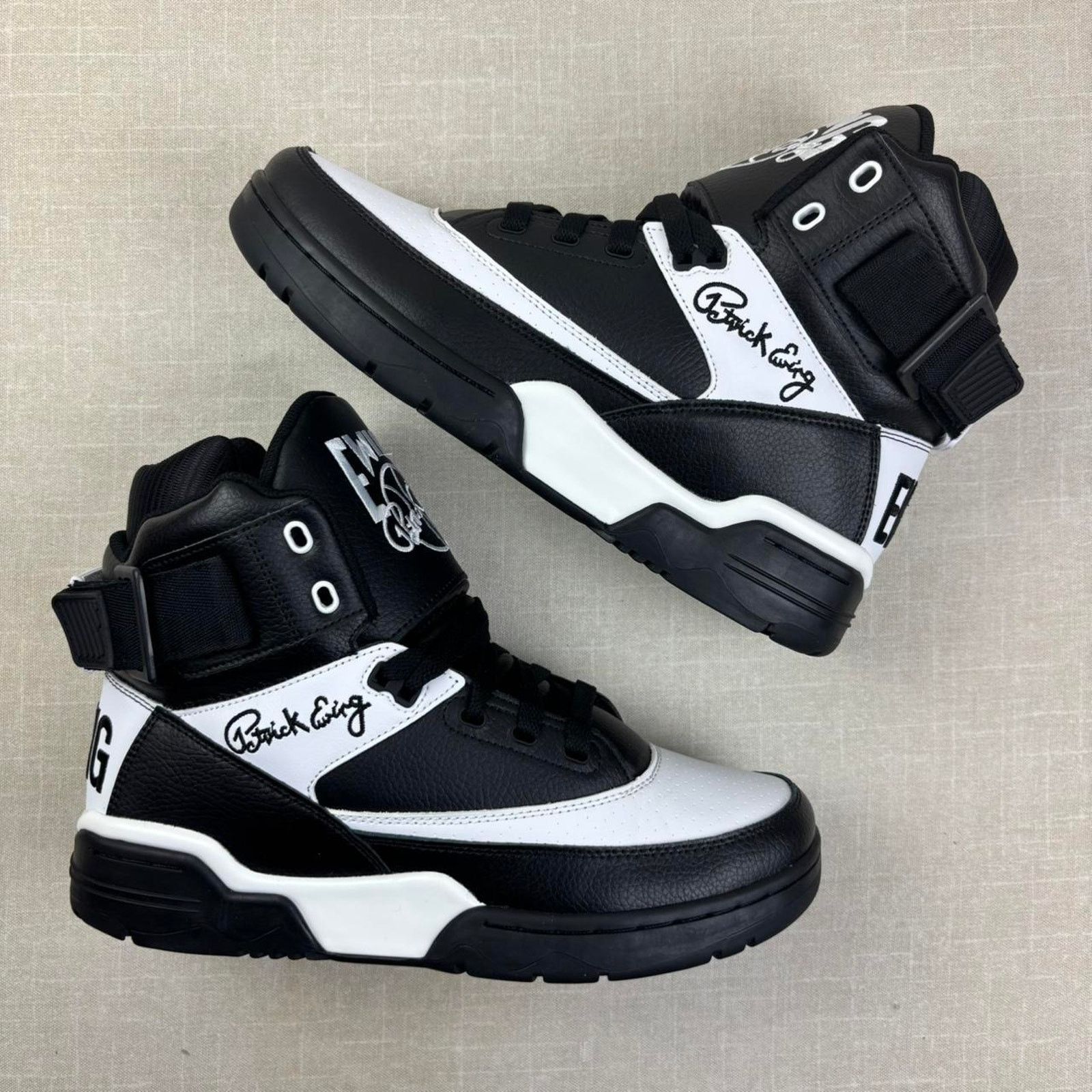 Other 🎬 Ewing 33 HI “Black White” 9M Size US 9 / EU 42 - 2 Thumbnail
