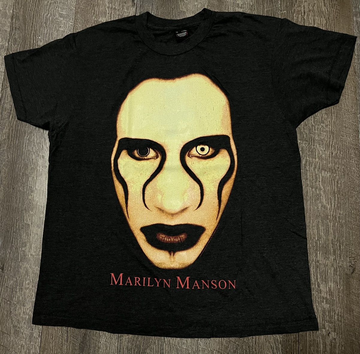 90’s MARILYN MANSON SEX IS DEAD EURO 90s T-shirt 90S Marilyn Manson Xl Sex Is Dead Vintage T