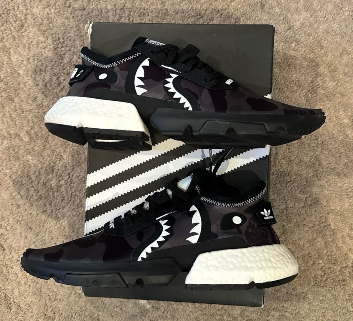 Adidas × Bape NBHD Bape Pod 3.1 Size US 10.5 / EU 43-44 - 4 Thumbnail
