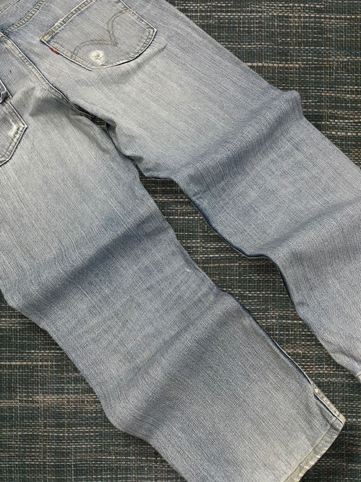 Levi's Vintage Clothing Vintage 90s Og Designer Levis 533 Original Distressed Denim Size US 35 - 11 Thumbnail