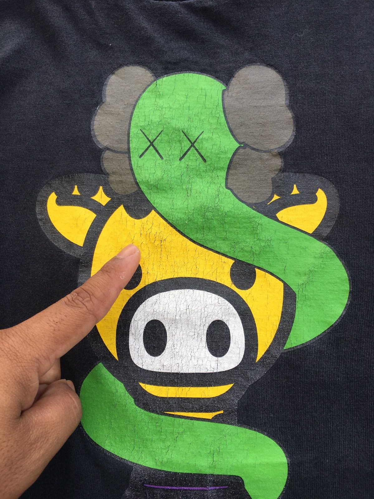 Bape × Kaws Vintage SS2006 Bape x Kaws Baby Milo Giraffe Tee Size US M / EU 48-50 / 2 - 16 Thumbnail