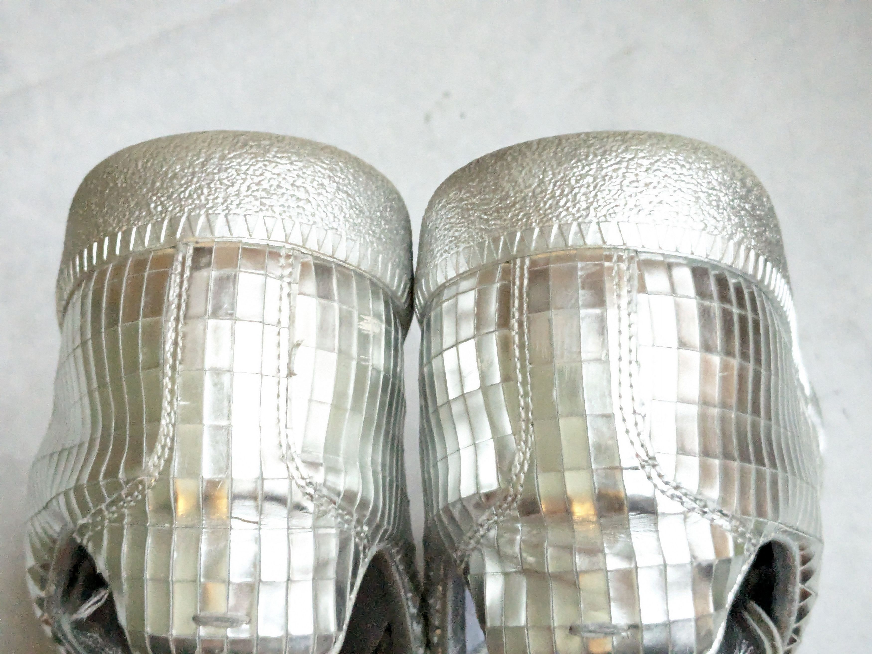 Maison Margiela Maison Margiela Replica GAT Silver 11 44 Low Tops Leather Size US 11 / EU 44 - 15 Thumbnail
