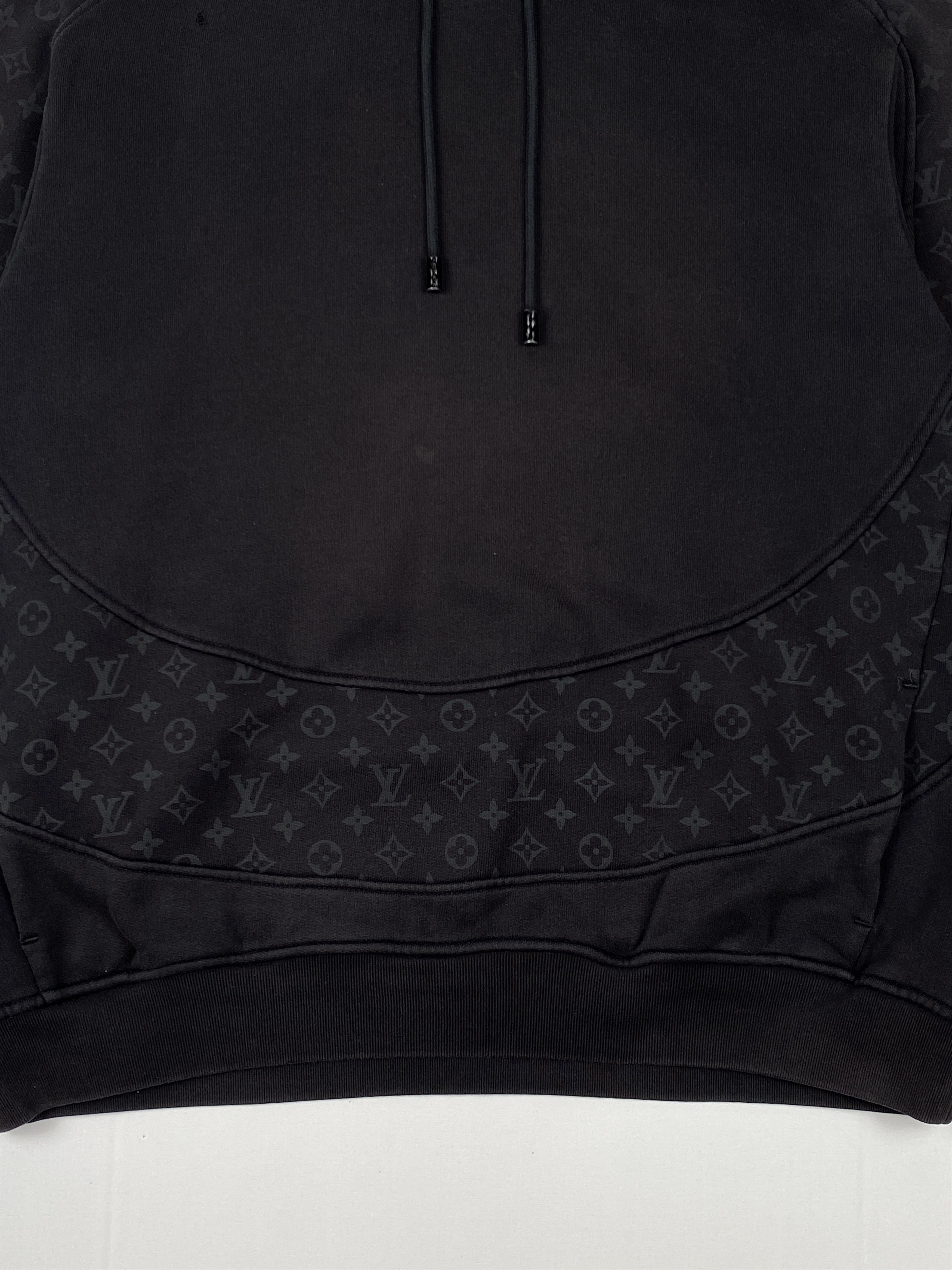 Louis Vuitton Virgil Abloh S/S 2021 Circle Cut Monogram Hoodie Size US XXL / EU 58 / 5 - 5 Thumbnail
