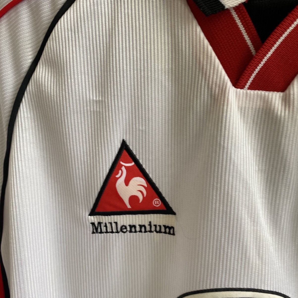 Le Coq Sportif Vintage Le Coq Sportif Sheffield United 90’s Blades jersey Size US S / EU 44-46 / 1 - 4 Thumbnail