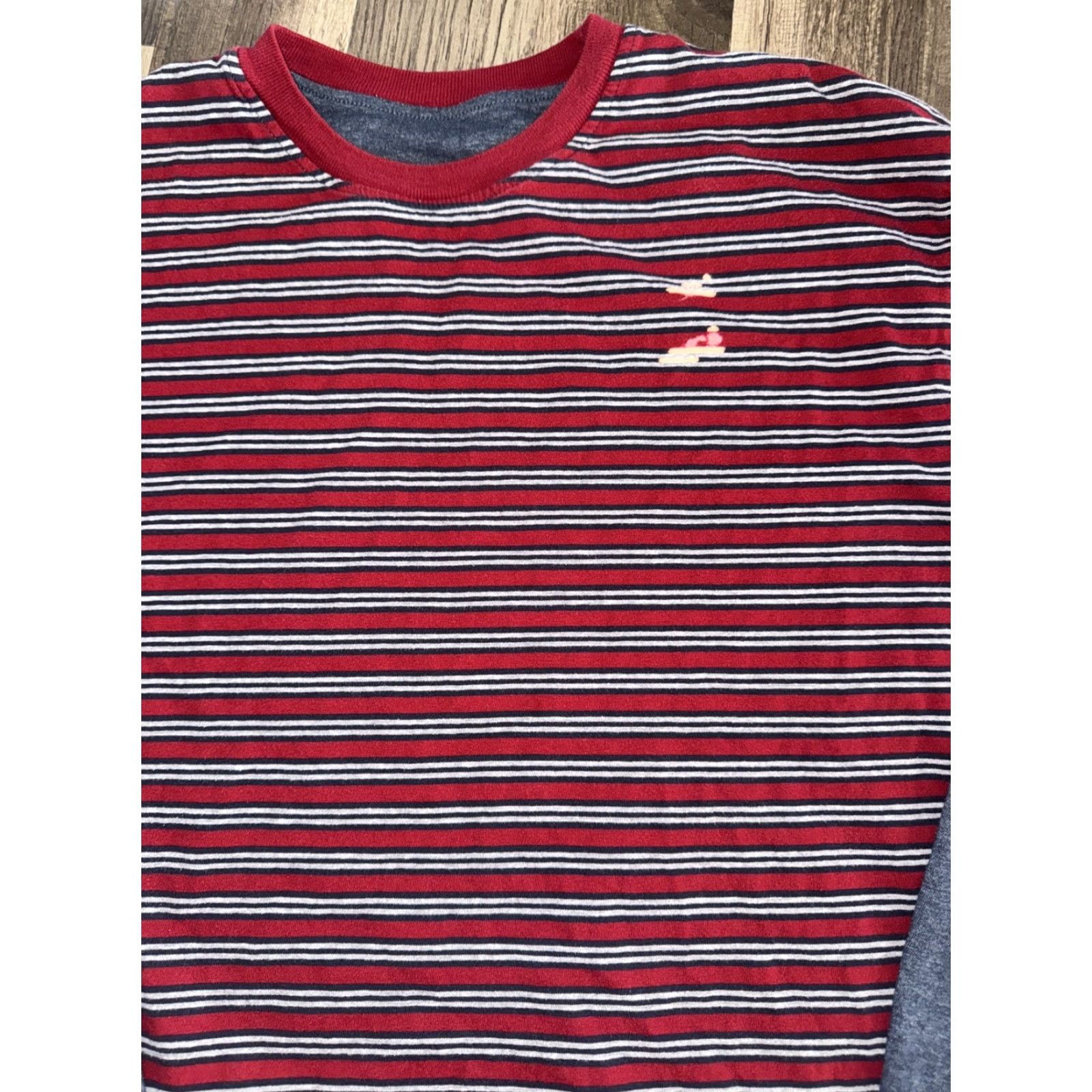 Sideout VINTAGE Sideout Reversible Striped Long Sleep Shirt XL Men Blue T-Shirt Mens Regular 22x26 Size US XL / EU 56 / 4 - 5 Thumbnail
