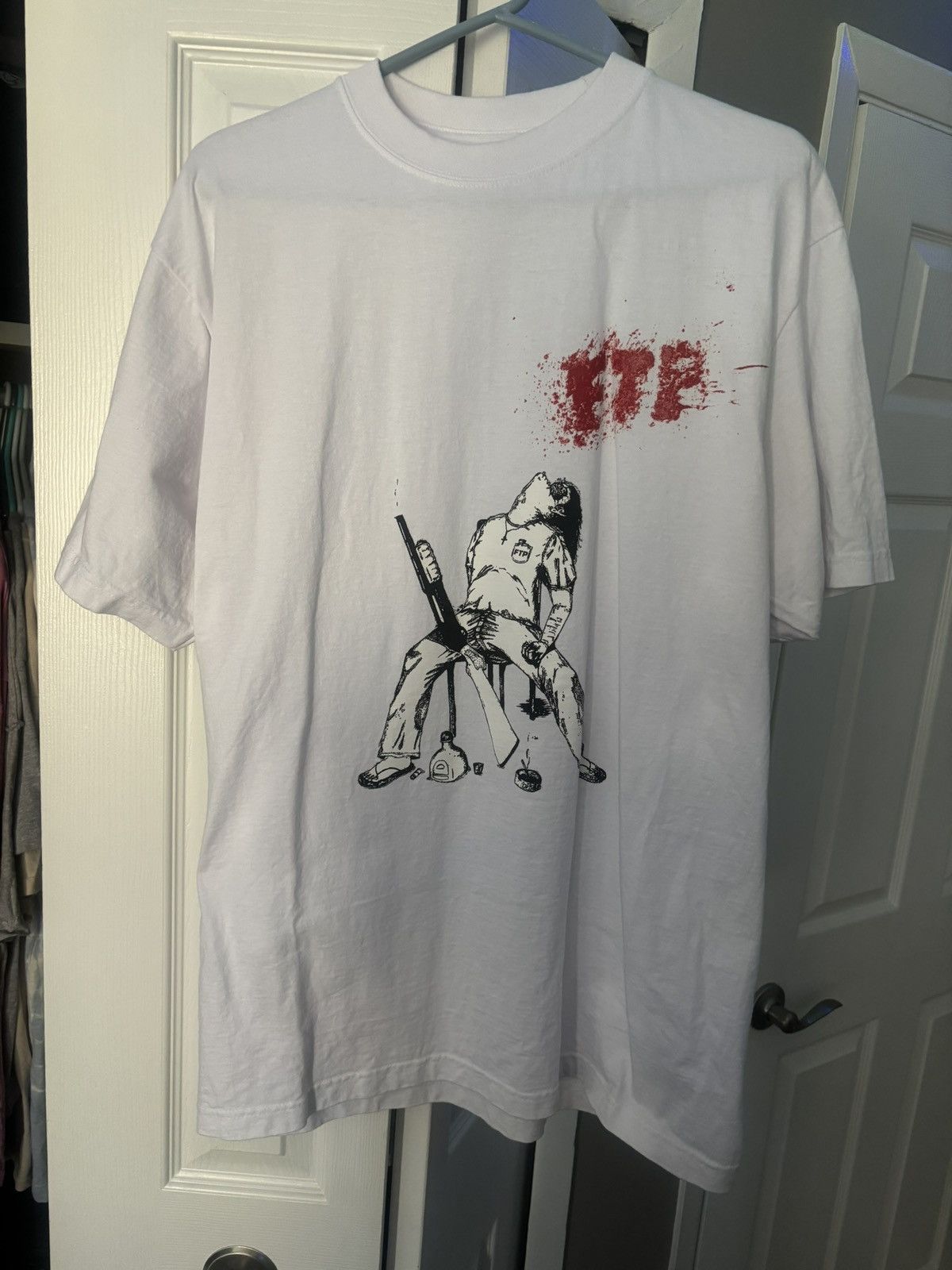Fuck The Population FTP FUCK THE POPULATION KYS TSHIRT Size US XL / EU 56 / 4 - 1 Thumbnail