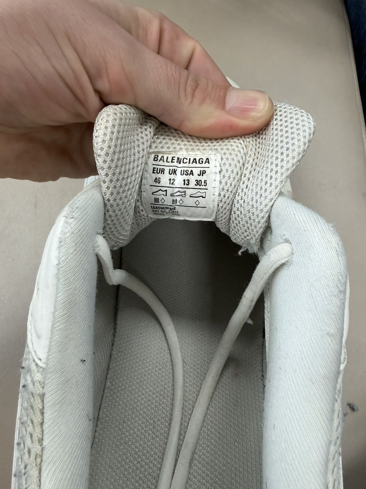 Balenciaga Defender White / Black Size US 13 / EU 46 - 5 Thumbnail