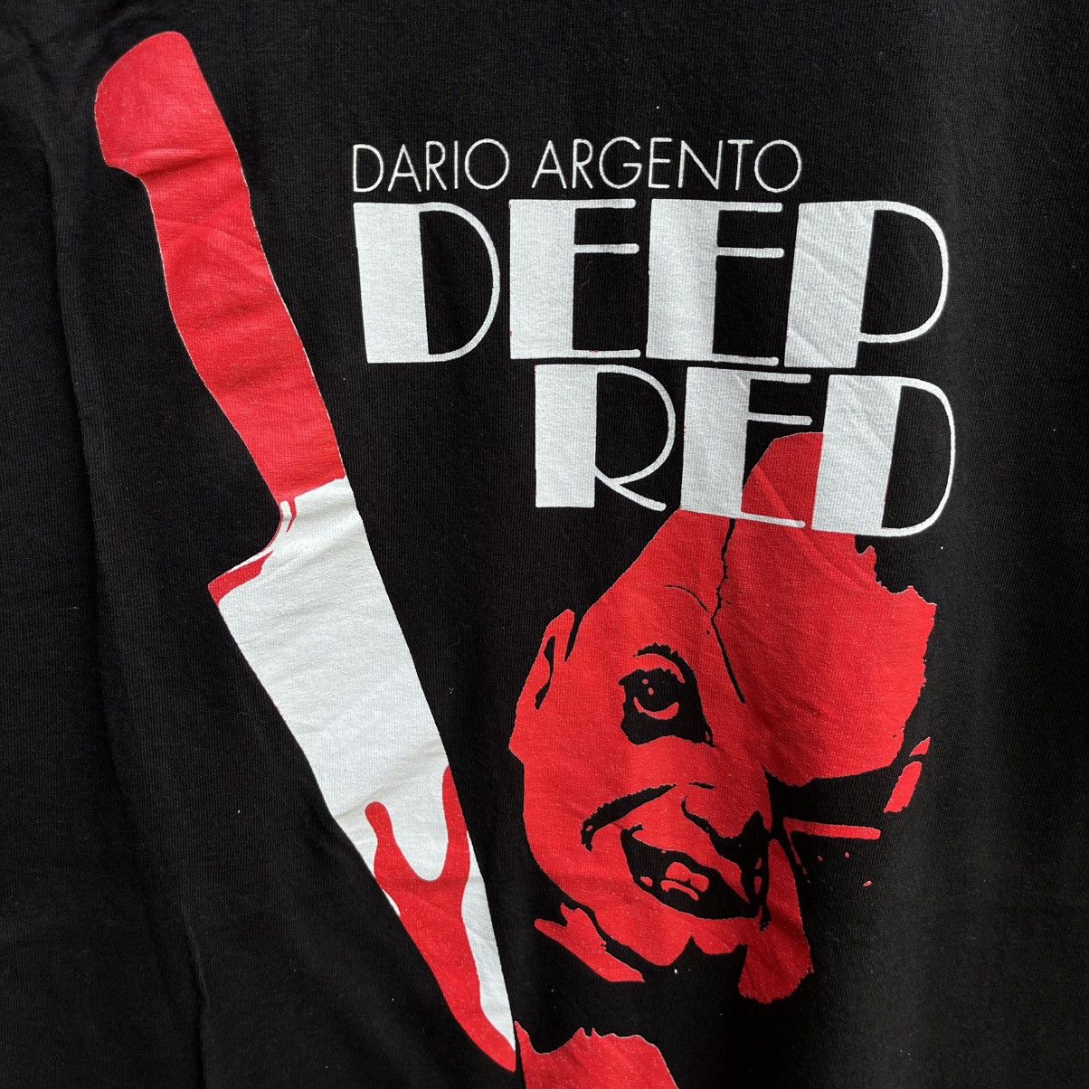 Vintage DEEP RED movie tee horror Dario Argento Size US M / EU 48-50 / 2 - 3 Thumbnail