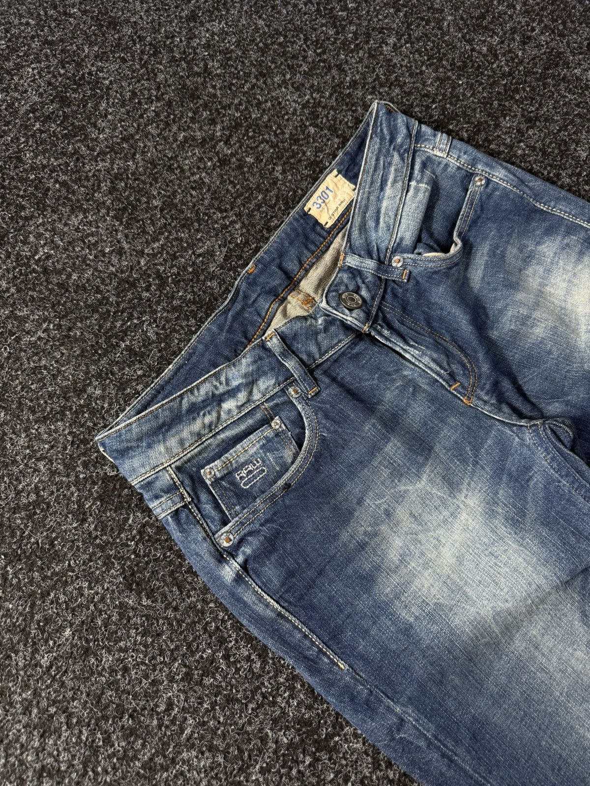 G-Star × If Six Was Nine × Vintage Vintage 90s Avant Garde G-Star RAW denim pants y2k style Size 29" - 6 Thumbnail