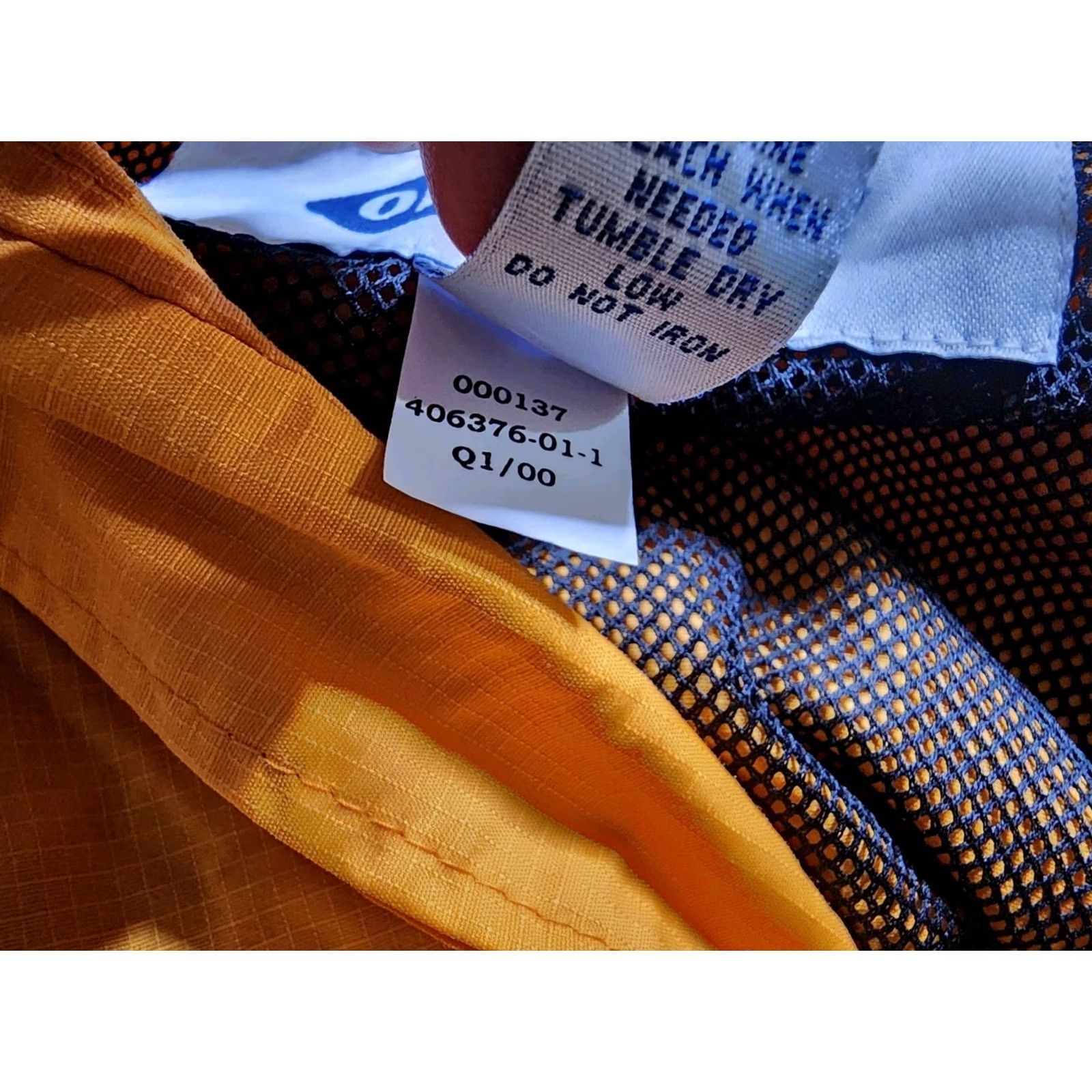 Old Navy Vintage Old Navy Windbreaker Jacket Orange M Mens Regular XS? Size US M / EU 48-50 / 2 - 6 Thumbnail