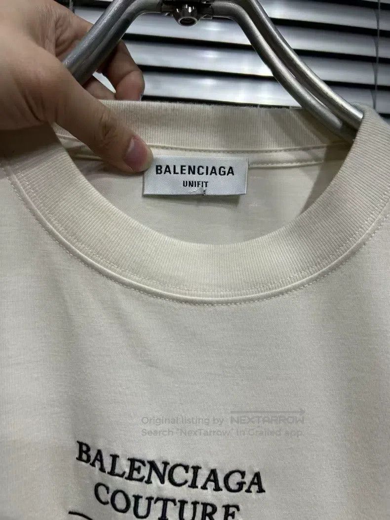 Balenciaga Balenciaga Classic Embroidered Slogan Small Logo Alphabet Size US XXS / EU 40 - 3 Thumbnail