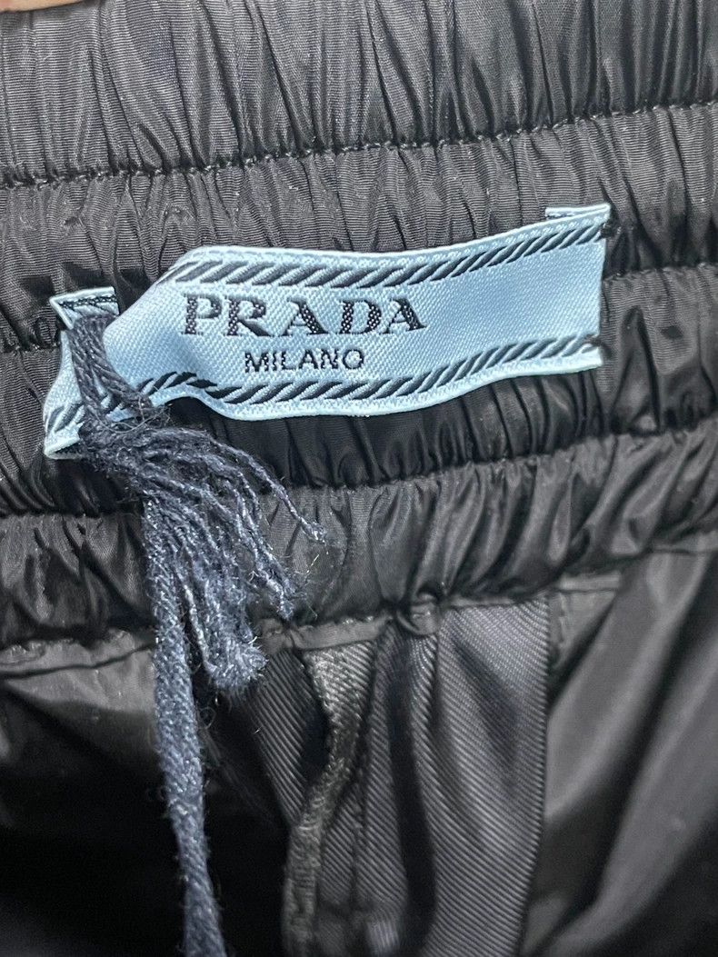 Prada Prada Dark pattern logo nylon trousers 2502-Nextarrow Size US 36 / EU 52 - 6 Thumbnail