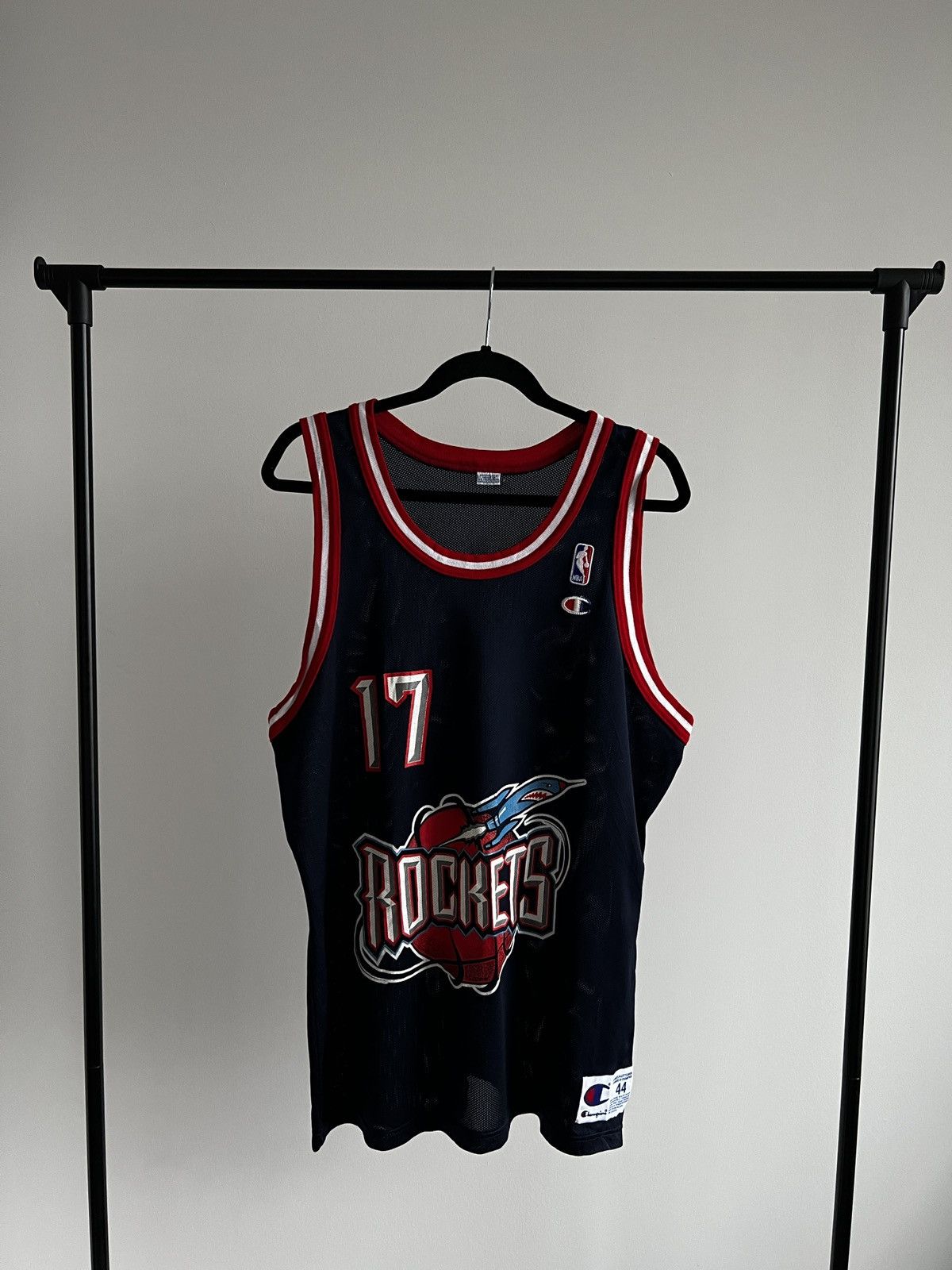Champion MARIO ELIE Houston Rockets Vintage Champion Jersey 44 NBA Size US L / EU 52-54 / 3 - 1 Thumbnail