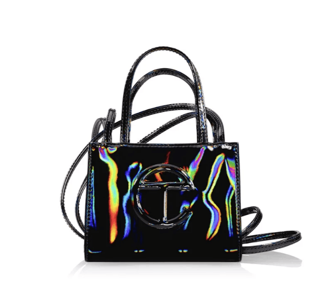 Telfar Small Shopping Bag - Black Rainbow Size ONE SIZE - 1 Thumbnail