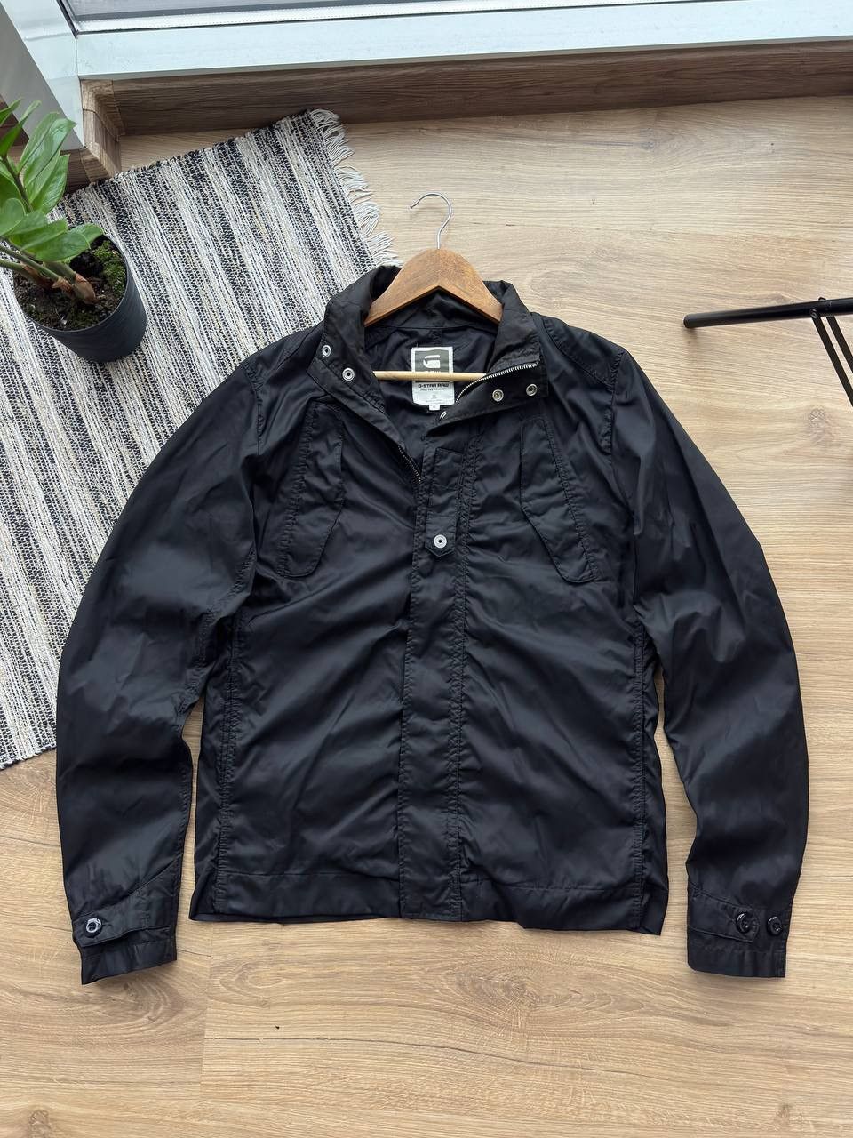 G-Star G-STAR VINTAGE LIGHT JACKET BLACK NYLON Y2K STREETWEAR MEN’S Size US M / EU 48-50 / 2 - 2 Thumbnail