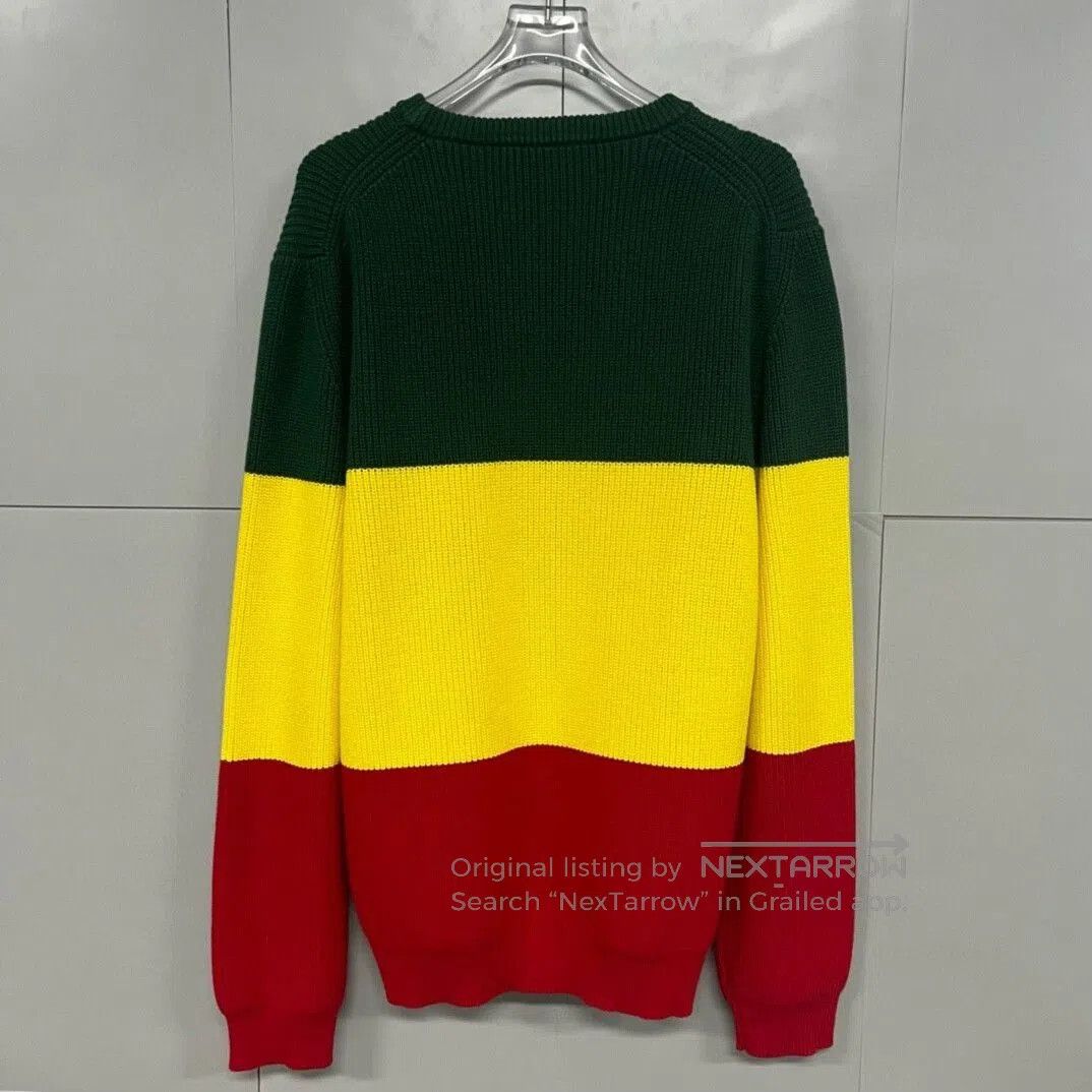 Louis Vuitton louis vuitton green and yellow sweater. Size US XL / EU 56 / 4 - 4 Thumbnail