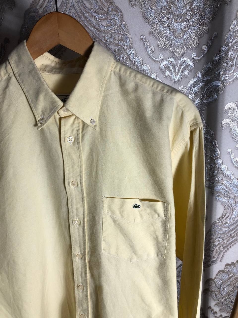 Lacoste × Vintage VERY RARE LACOSTE CHEMISE LONG SLLEVE DESIGNER SHIRTS 90s Size US XL / EU 56 / 4 - 2 Thumbnail