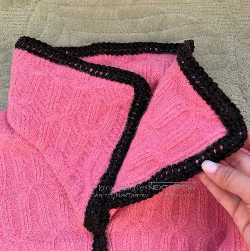 Moschino Moschino Pink Wool Blend Sweater . Size L / US 10 / IT 46 - 7 Thumbnail