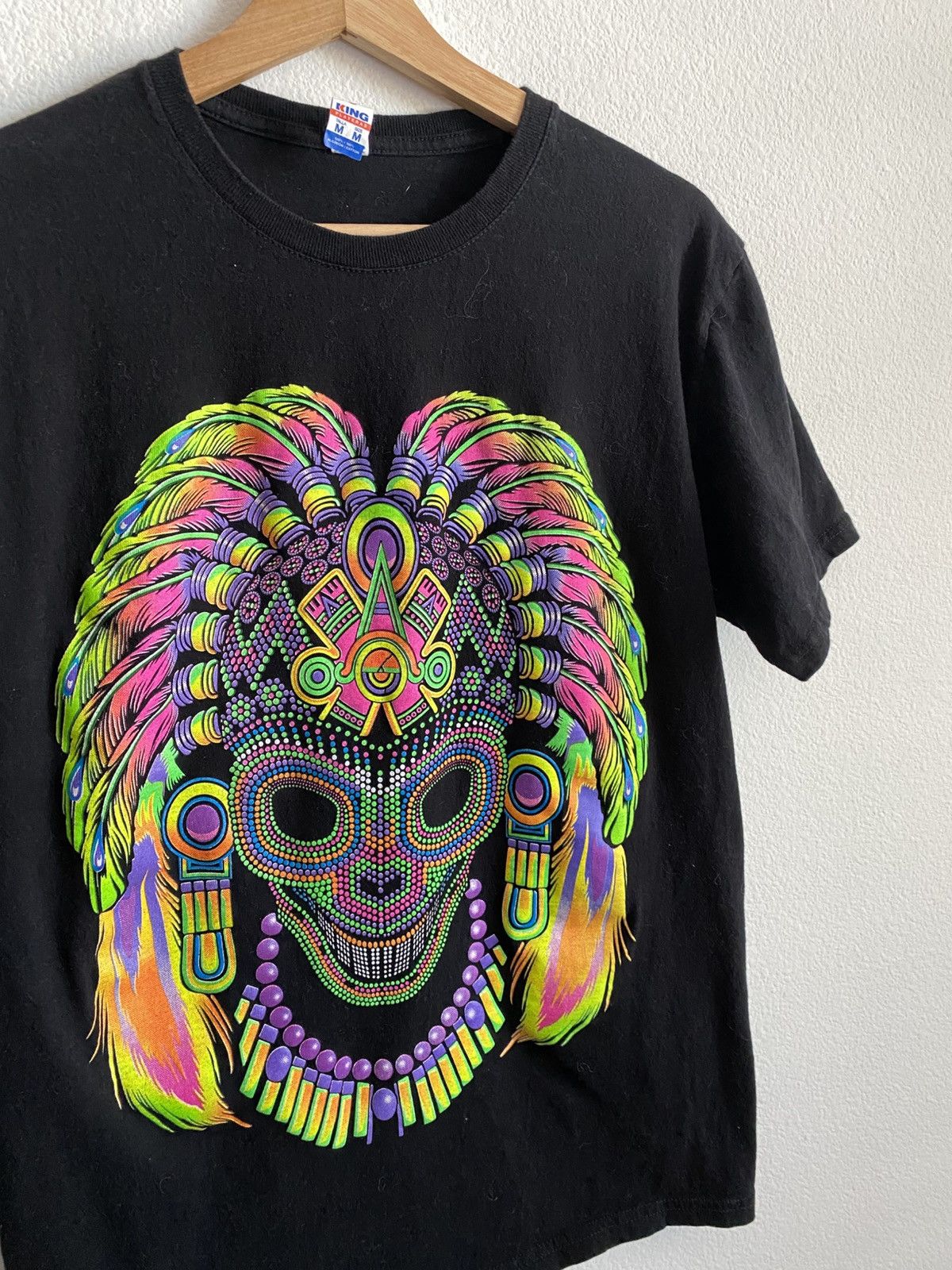 Vintage Y2K Skull Mask Tee Size US M / EU 48-50 / 2 - 3 Thumbnail