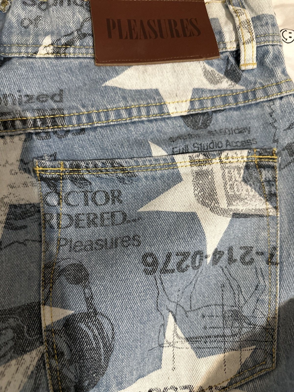 Pleasures Pleasures poppy denim Size US 34 / EU 50 - 2 Thumbnail