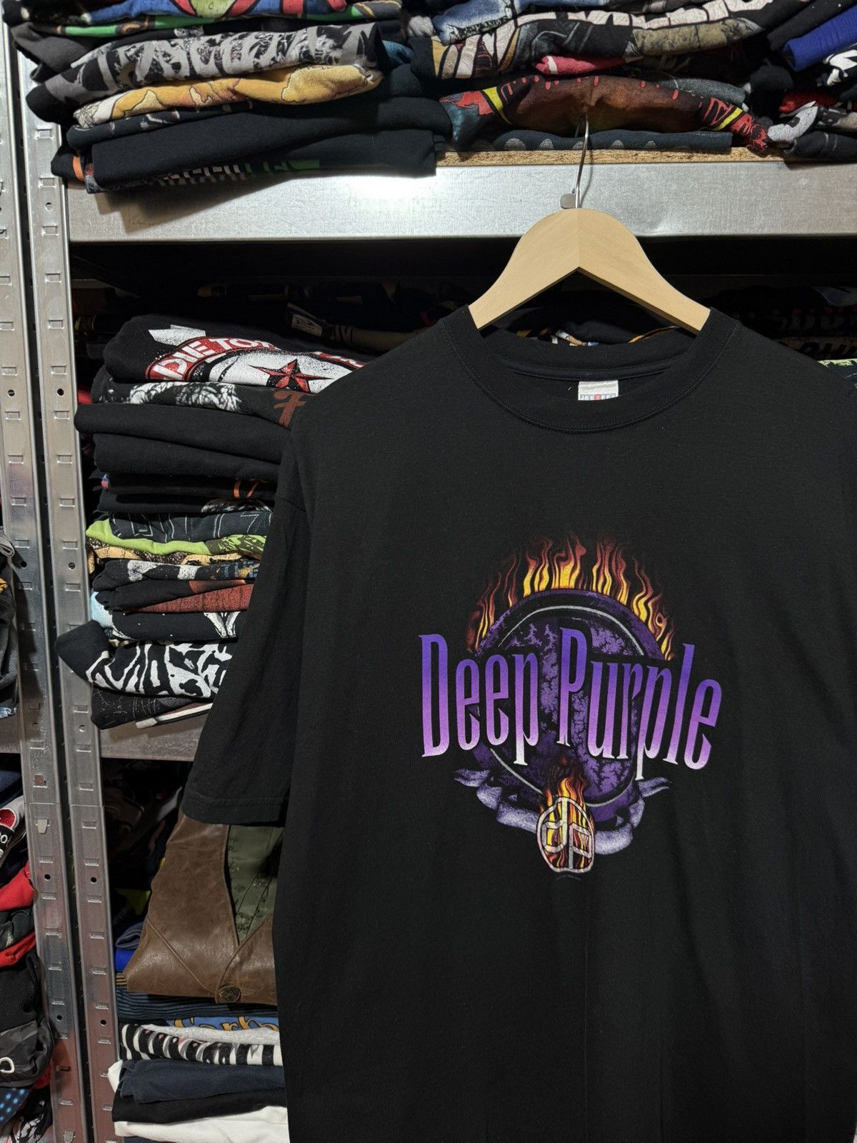 Vintage Vintage Deep Purple Tour 2004 Rock Band T-Shirt Hype Y2K Size US XL / EU 56 / 4 - 3 Thumbnail