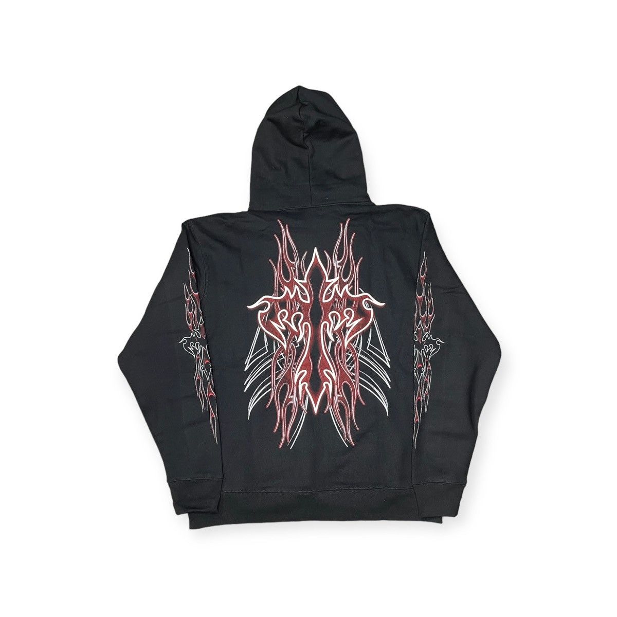 Revenge REVENGE FLAMING CROSS HOODIE BLACK Size US XL / EU 56 / 4 - 2 Thumbnail