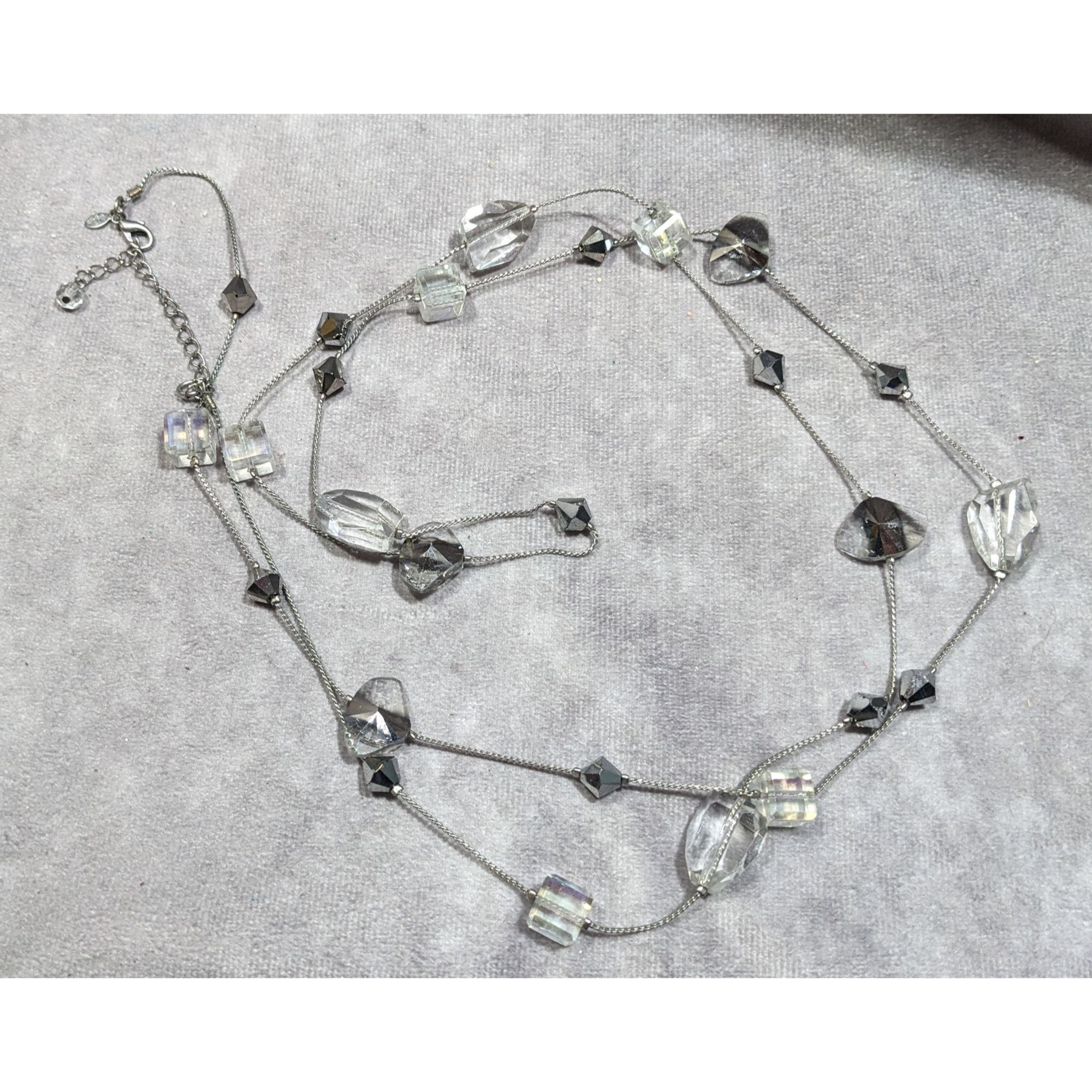 Other Premier Designs Sparkly Glass Cube Station Necklace Size ONE SIZE - 7 Thumbnail
