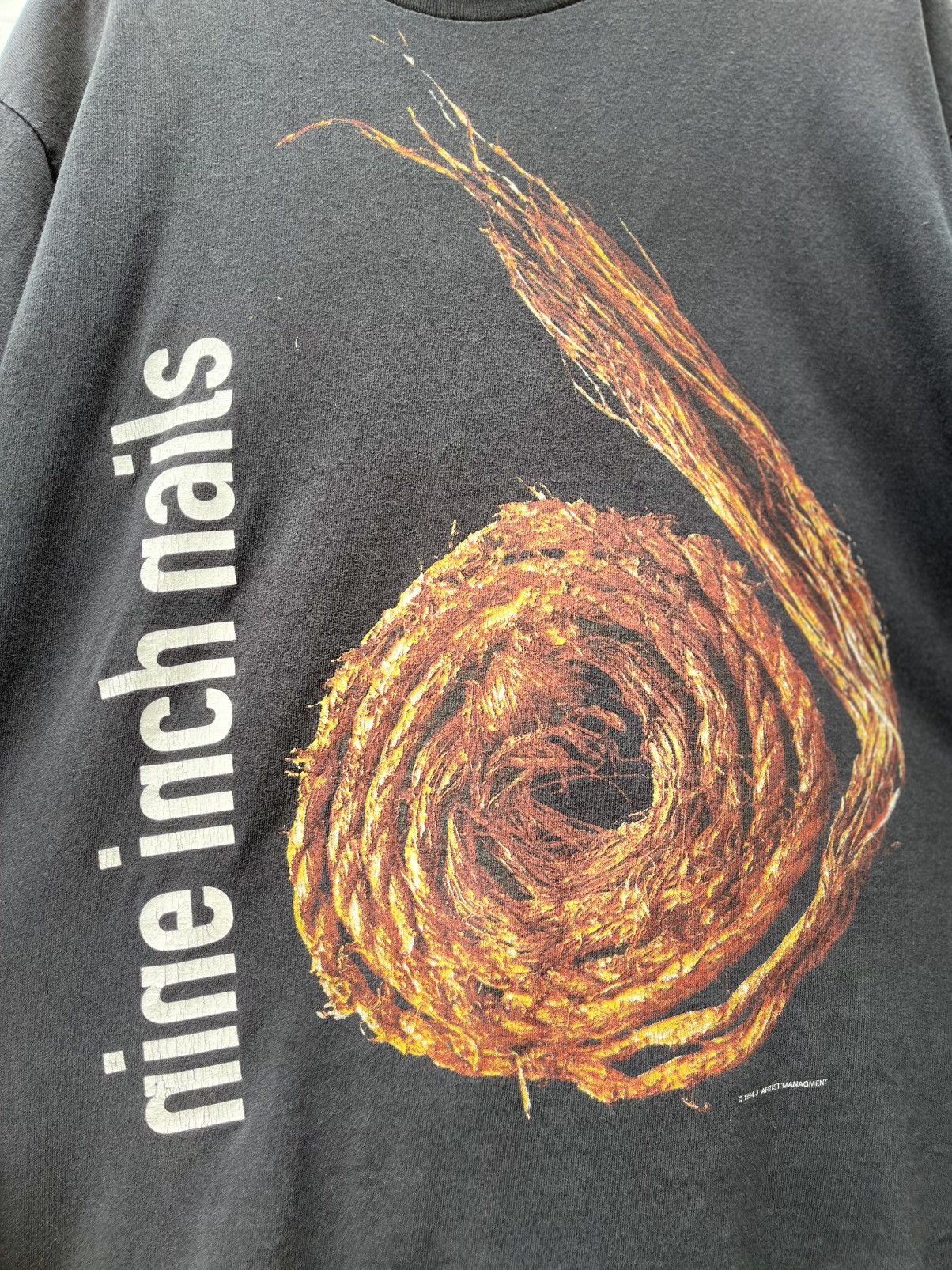 Band Tees Vintage 1994 Nine Inch Nails Further Down the Spiral Size US L / EU 52-54 / 3 - 2 Thumbnail
