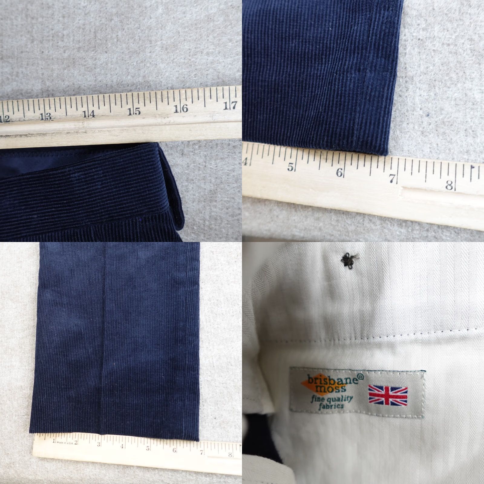 J.Crew J.CREW Pants Slim Blue Corduroy Brisbane Moss Ludlow 30 x 29 Mens Size US 30 / EU 46 - 8 Thumbnail