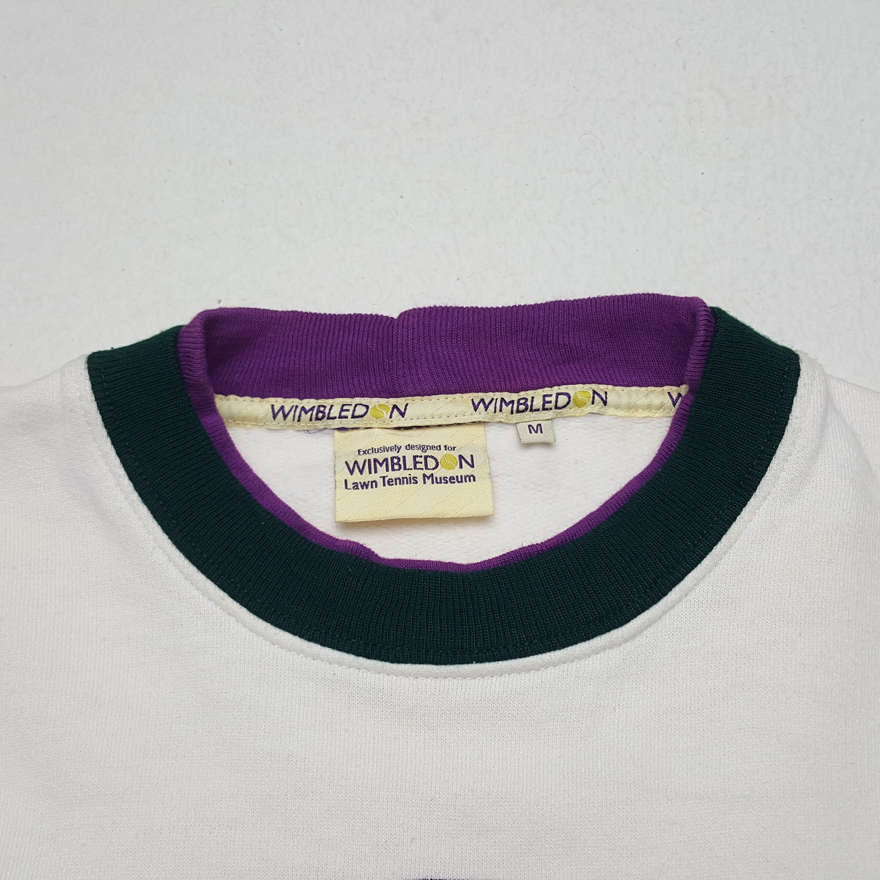 Vintage Vintage 90's The Championship Wimbledon Tennis Sweatshirt Size US M / EU 48-50 / 2 - 4 Thumbnail