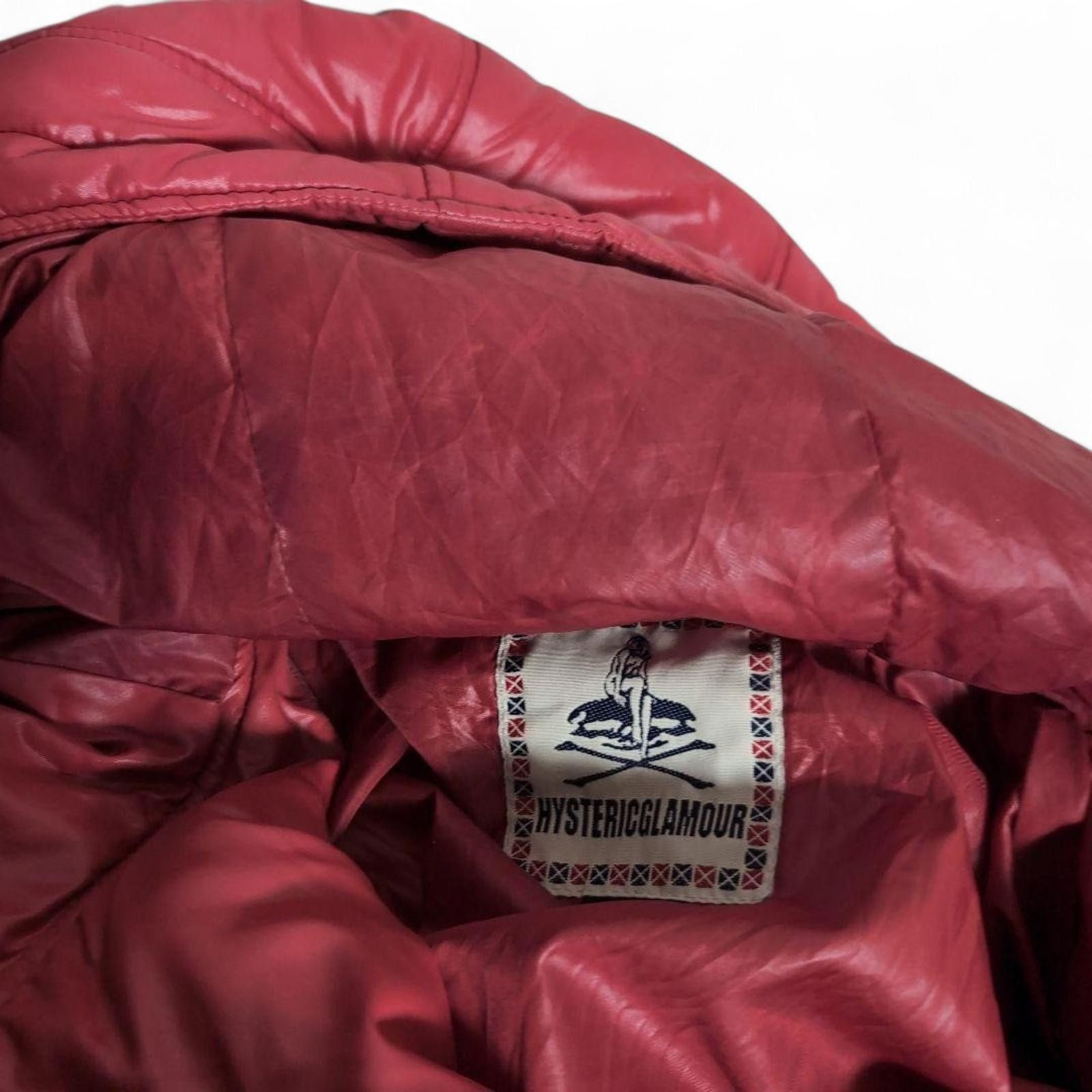 Hysteric Glamour Hysteric Glamour - Red Puffer Jacket with Hood Size US M / EU 48-50 / 2 - 8 Thumbnail