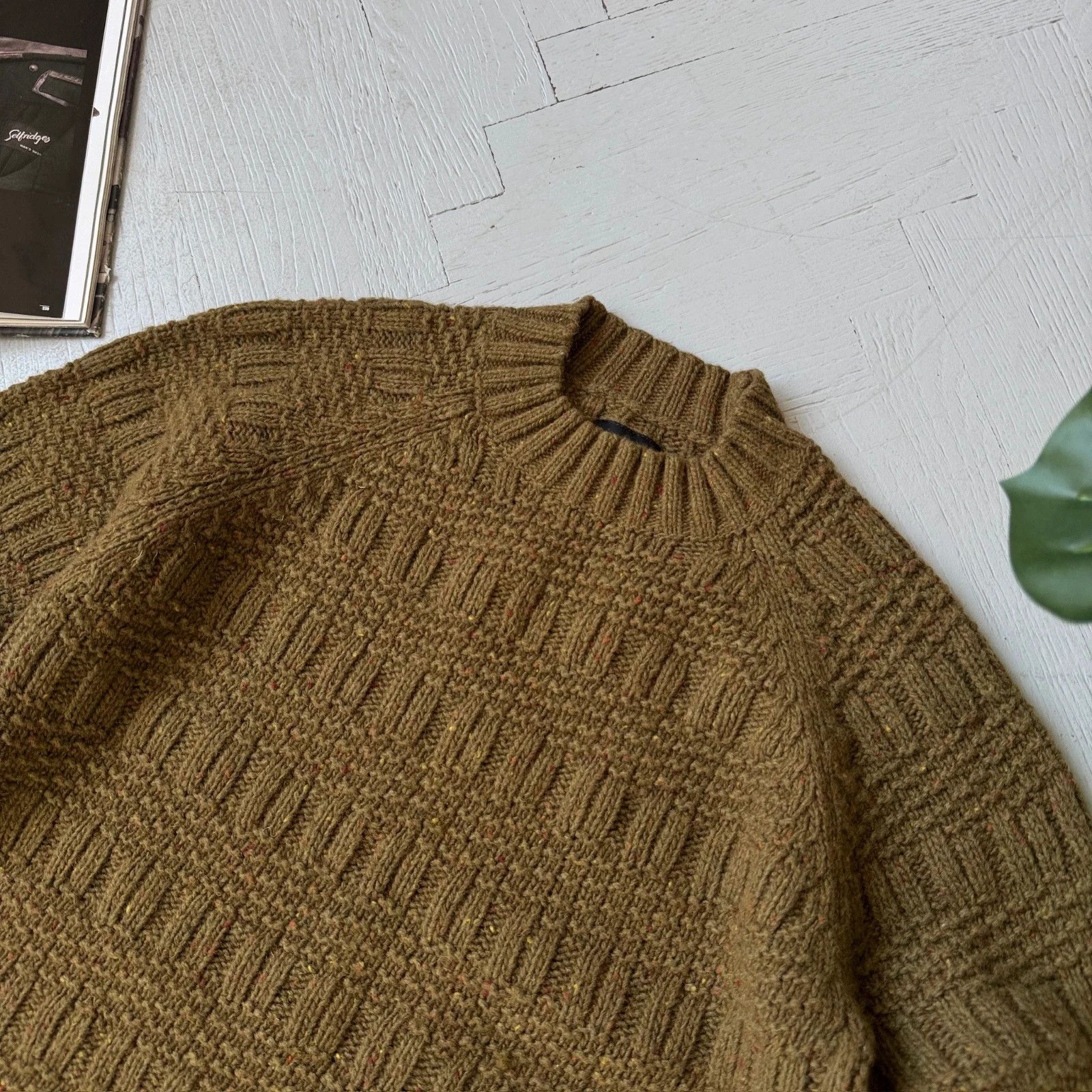 Dickies Dickies Fisherman Style Wool Blend Sweater Size US S / EU 44-46 / 1 - 4 Thumbnail