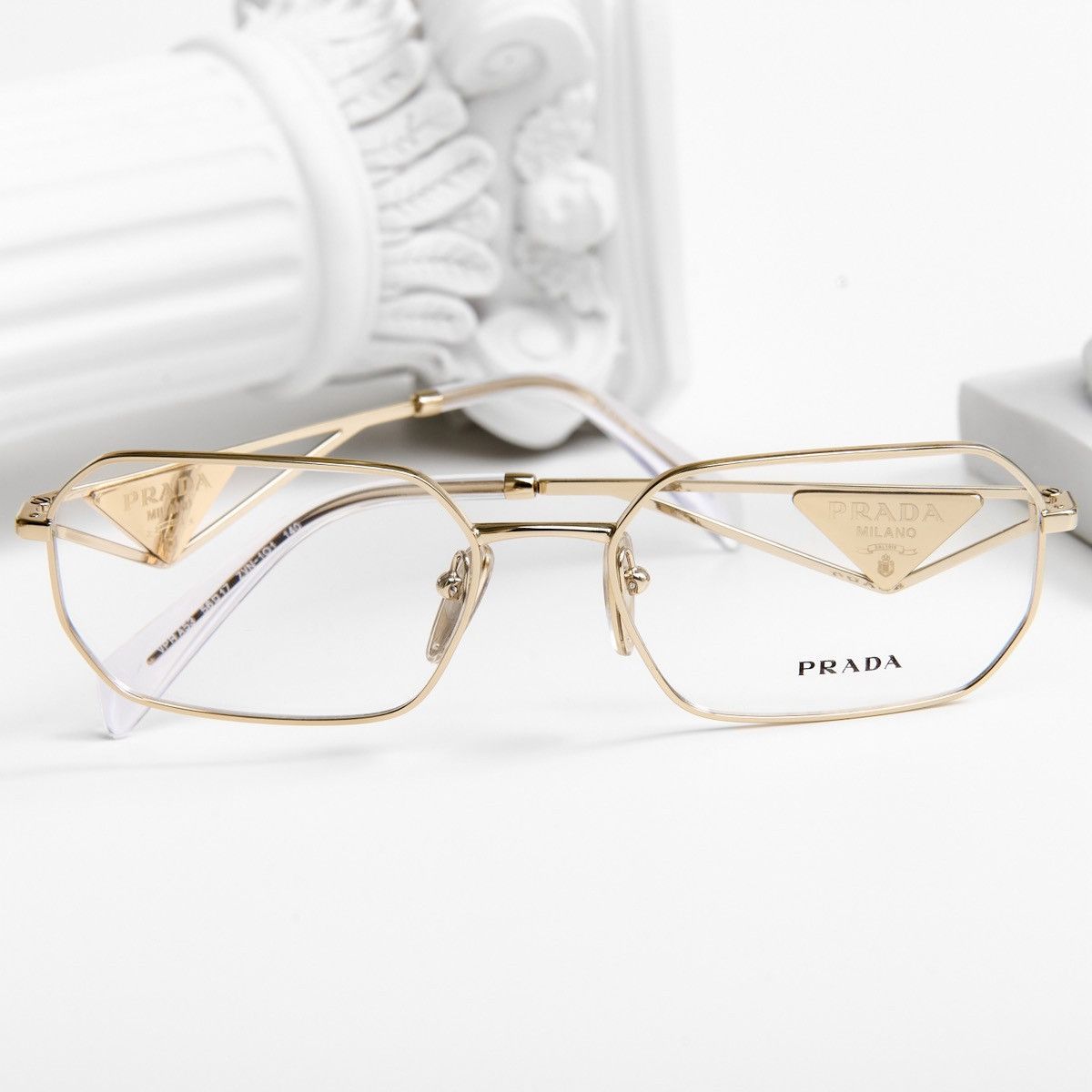 Prada PRADA 0PR A53V ZVN1O1 GLASSES Size ONE SIZE - 6 Thumbnail