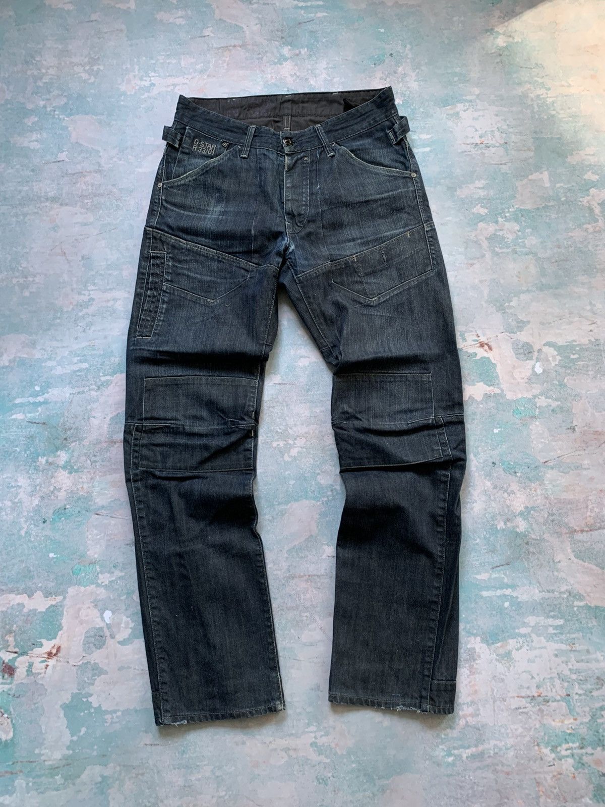 G-Star × Japanese Brand G Star Raw Denim Jeans Multipocket
