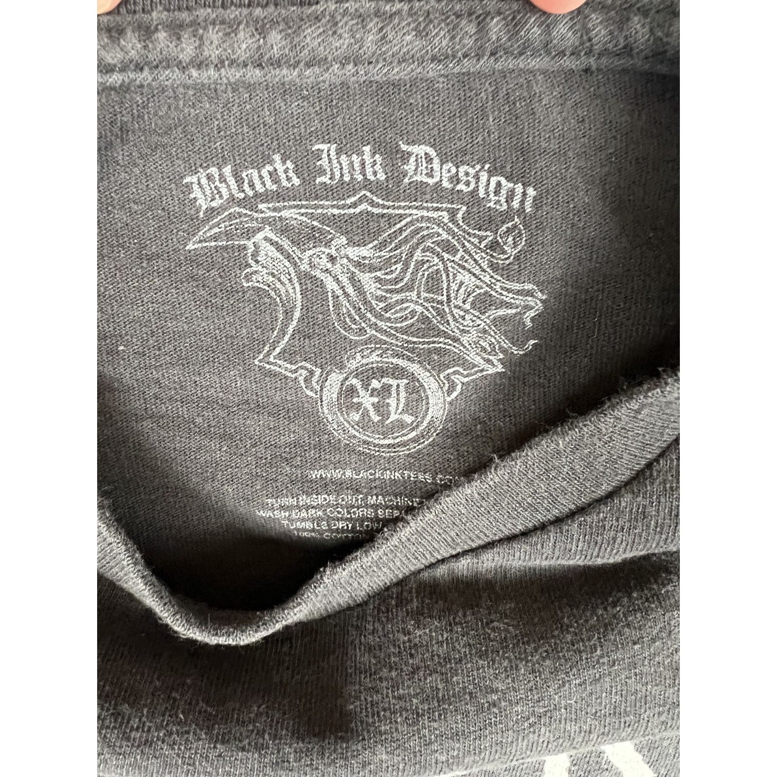Other Black Ink Design USMC T-Shirt US Marines Warrior Ethos Men's Size US XL / EU 56 / 4 - 5 Thumbnail