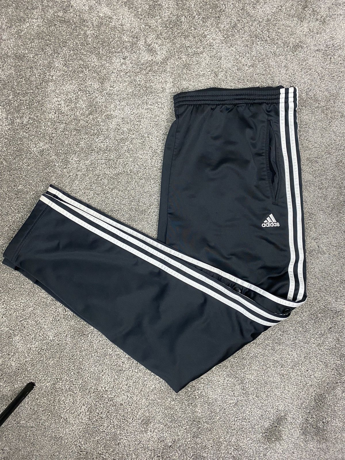 Adidas tearaway track pants sale